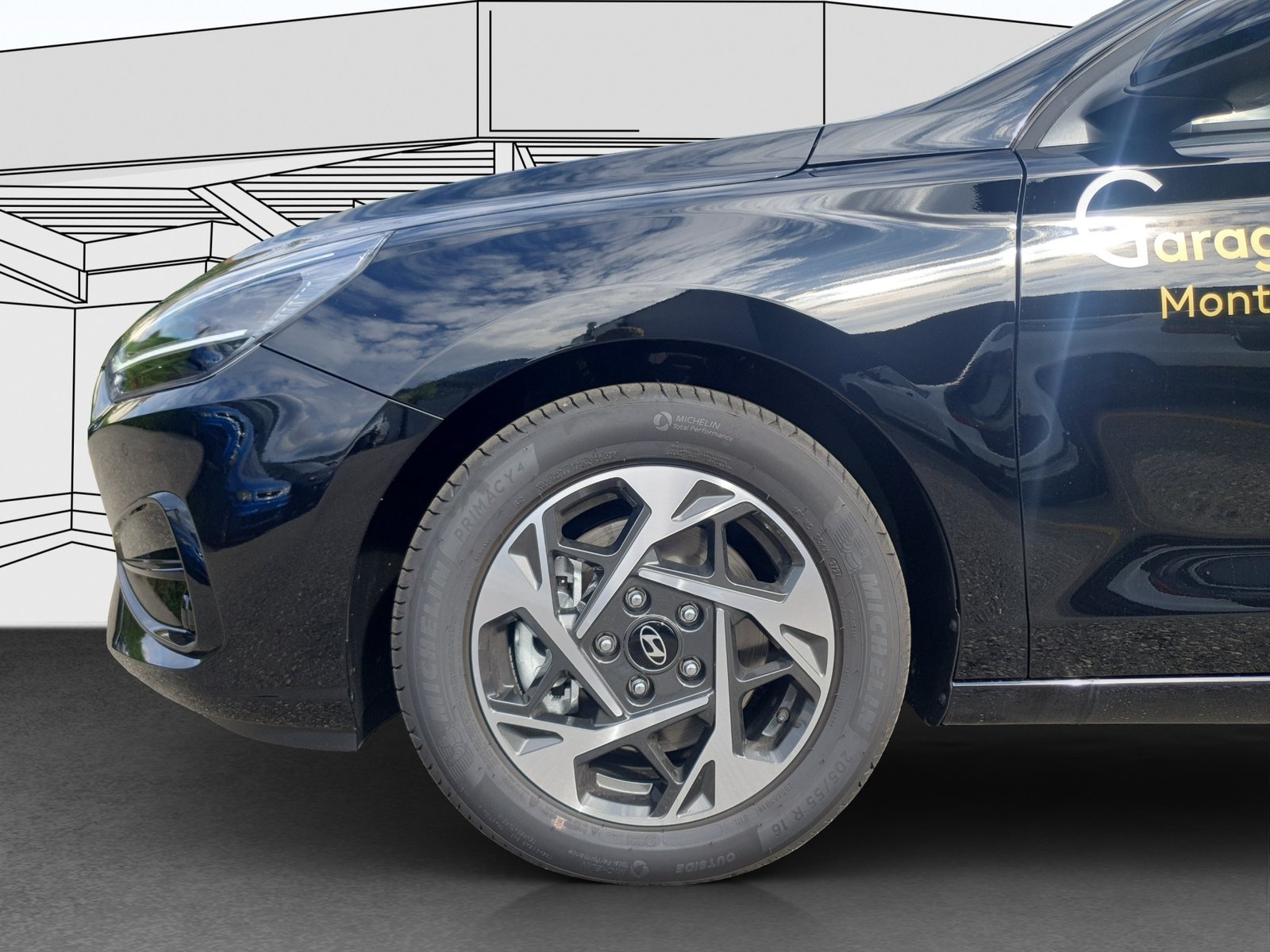 HYUNDAI i30 1.5 T-GDi Amplia Auto., Hybride Leggero Benzina/Elettrica, Occasioni / Usate, Automatico - 6