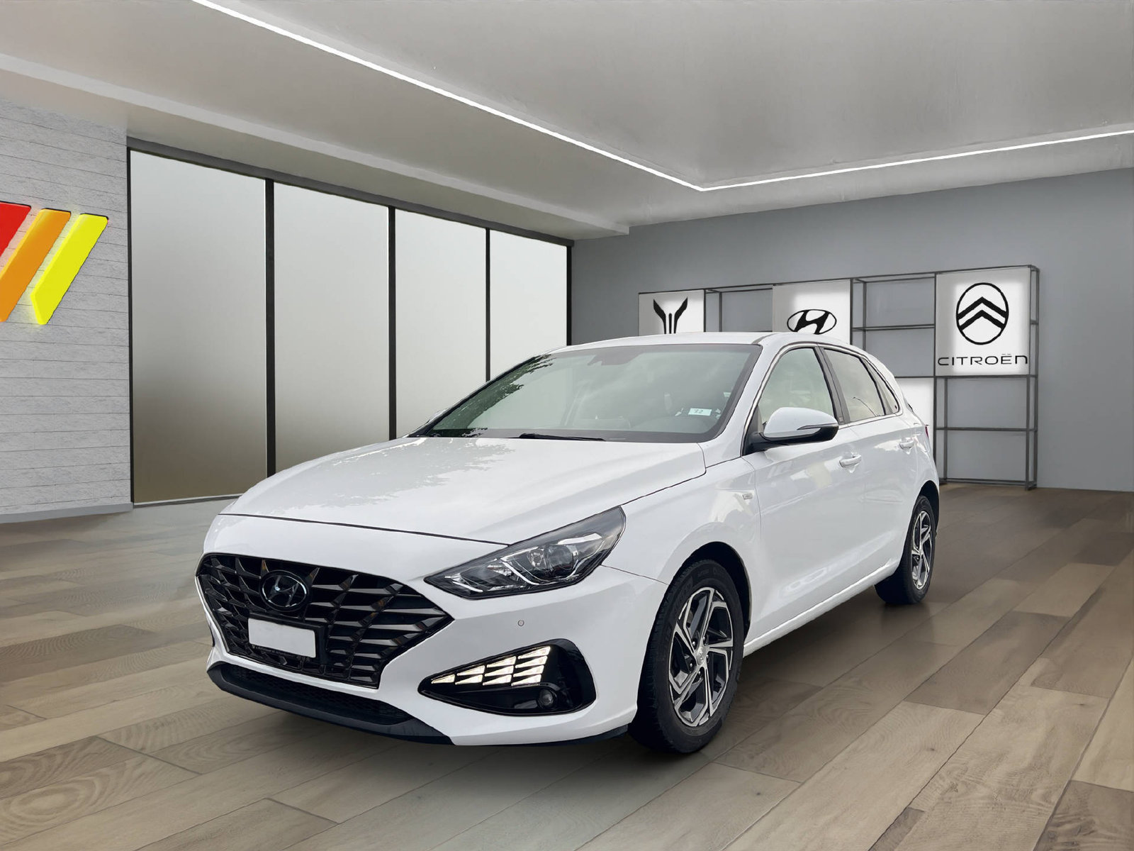 HYUNDAI i30 1.5 T-GDi Amplia, Hybride Leggero Benzina/Elettrica, Occasioni / Usate, Automatico - 2