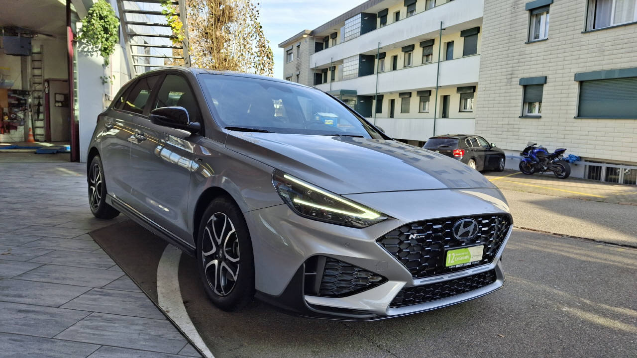 HYUNDAI i30 1.5 T-GDi N-Line, Hybride Léger Essence/Électricité, Occasion / Utilisé, Automatique - 3