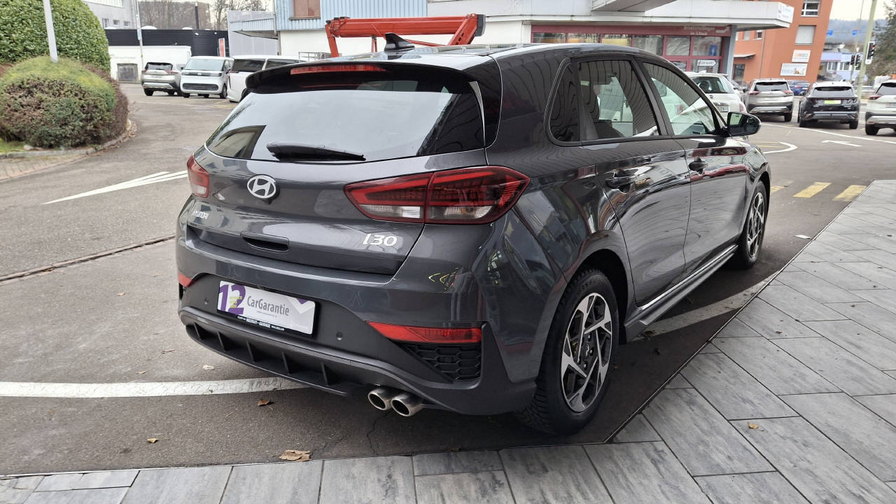 HYUNDAI i30 1.5 T-GDi N-Line, Mild-Hybrid Benzin/Elektro, Occasion / Gebraucht, Automatik - 4