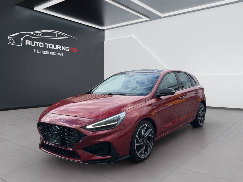 HYUNDAI i30 1.5 T-GDi N-Line LUX.pack, Mild-Hybrid Benzin/Elektro, Occasion / Gebraucht, Automatik - 7