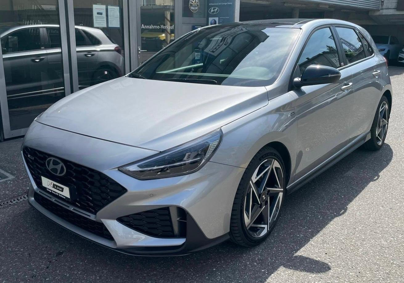 HYUNDAI i30 1.5 T-GDi N-Line, Hybride Léger Essence/Électricité, Occasion / Utilisé, Automatique