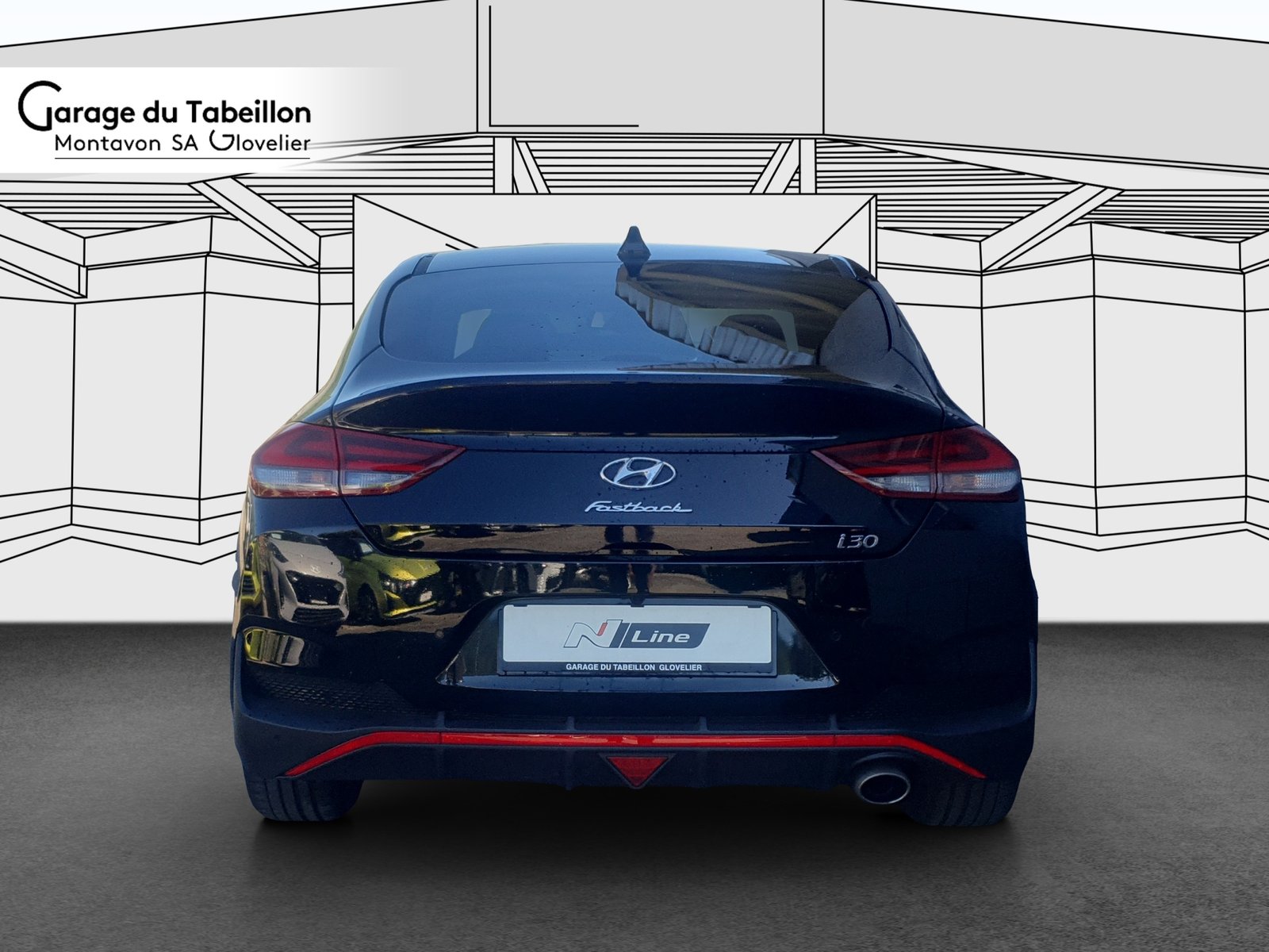 HYUNDAI i30 Fastback 1.5 T-GDi N-Line Exclusive Auto., Mild-Hybrid Benzin/Elektro, Occasion / Gebraucht, Automatik - 5