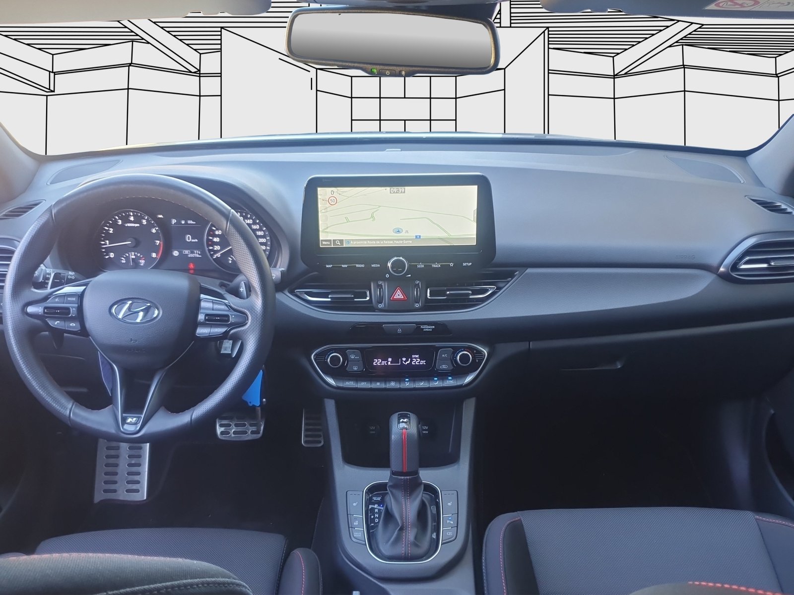 HYUNDAI i30 Fastback 1.5 T-GDi N-Line Exclusive Auto., Mild-Hybrid Benzin/Elektro, Occasion / Gebraucht, Automatik - 7