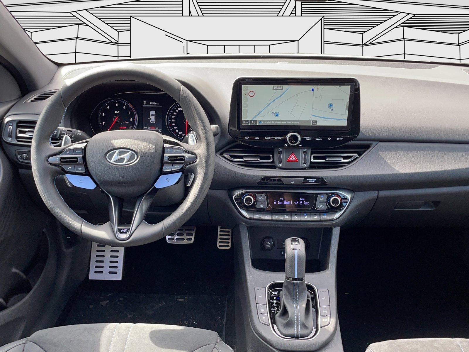 HYUNDAI i30 N 2.0 T N.Lux Light Seats Auto., Benzina, Occasioni / Usate, Automatico - 7