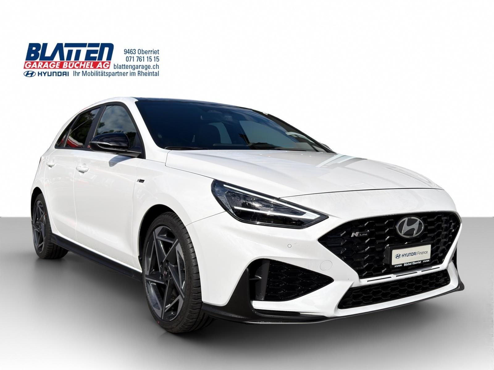 HYUNDAI i30 1.5 T-GDi N-Line, Mild-Hybrid Benzin/Elektro, Occasion / Gebraucht, Automatik - 4