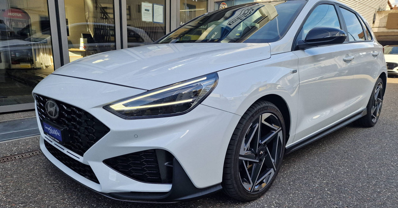 HYUNDAI i30 1.5 T-GDi N-Line, Mild-Hybrid Benzin/Elektro, Occasion / Gebraucht, Automatik