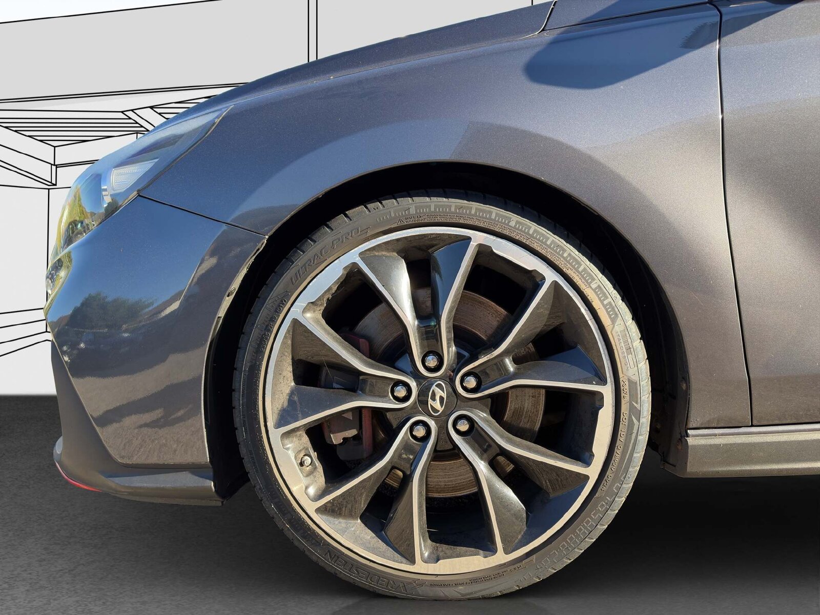 HYUNDAI i30 N 2.0 T-GDi  N-Exclusive, Essence, Occasion / Utilisé, Manuelle - 6
