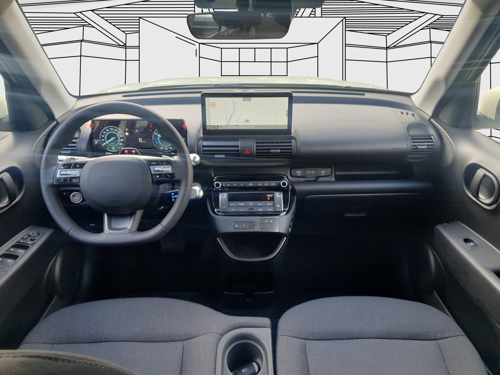 HYUNDAI Inster Electric Origo 49KWh 370 kms autonomie, Elettrica, Auto nuove, Automatico - 7