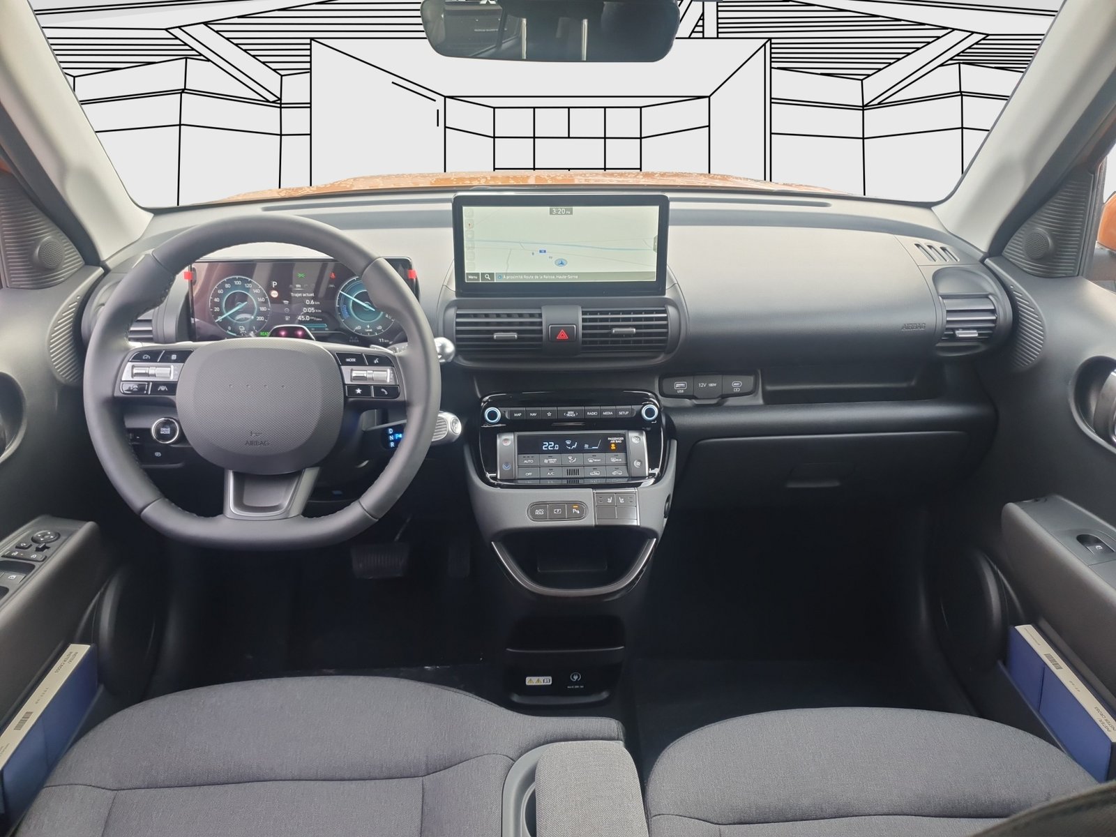 HYUNDAI Inster Electric Amplia 49kWh 370 kms autonomie, Électrique, Voiture nouvelle, Automatique - 7