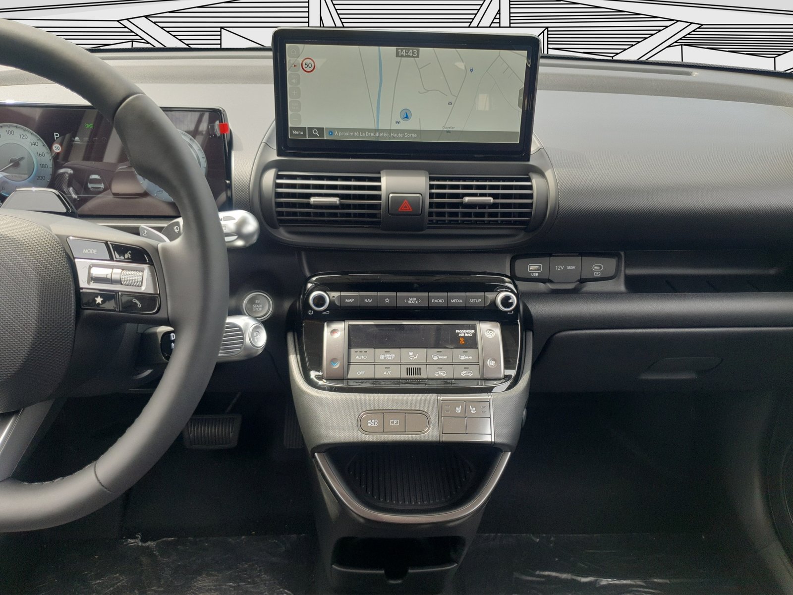 HYUNDAI Inster Electric Origo 42kWh 327 kms autonomie, Elektro, Neuwagen, Automatik - 7