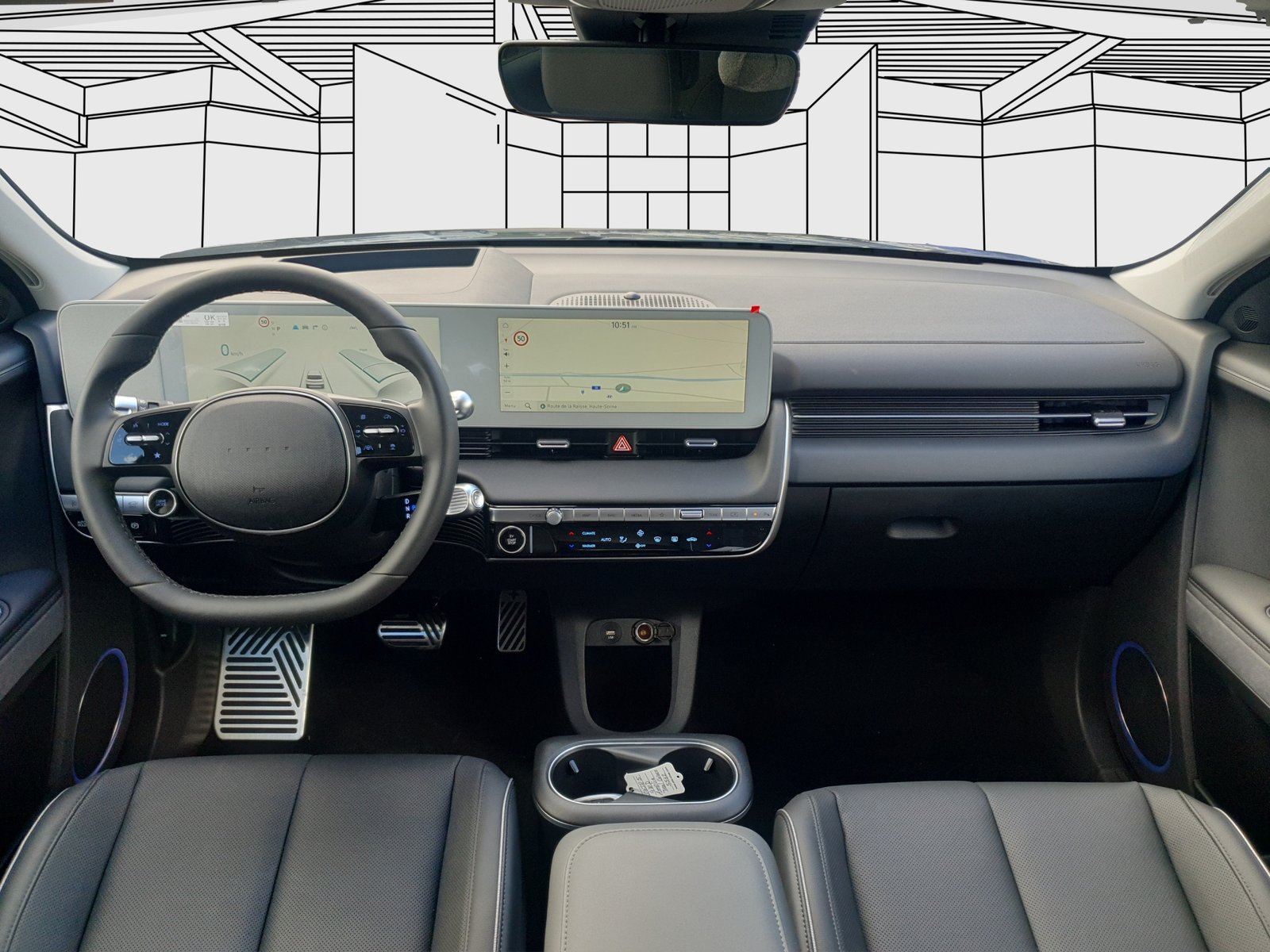 HYUNDAI Ioniq 5 Amplia 4WD 481 kms d'autonomie, Électrique, Voiture de démonstration, Automatique - 7