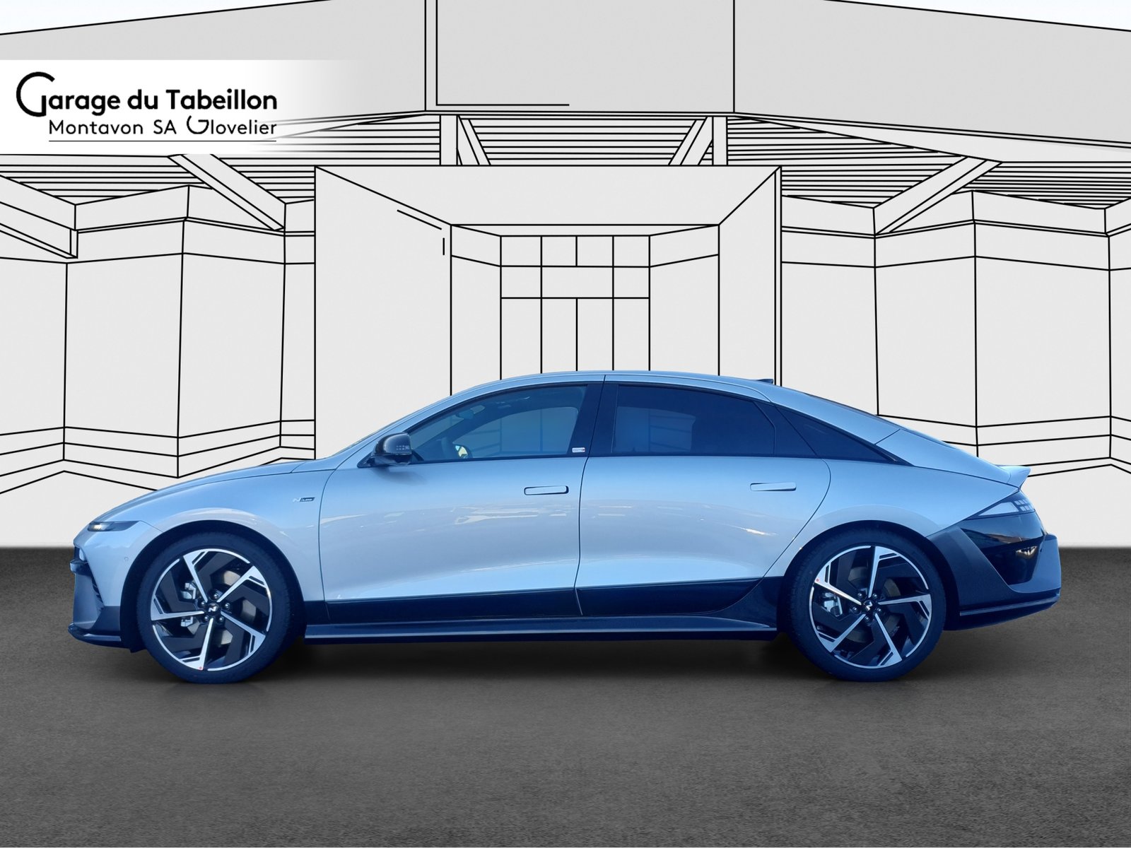 HYUNDAI Ioniq 6 N Line Sunroof 595 kms autonomie 4WD, Electric, New car, Automatic - 2
