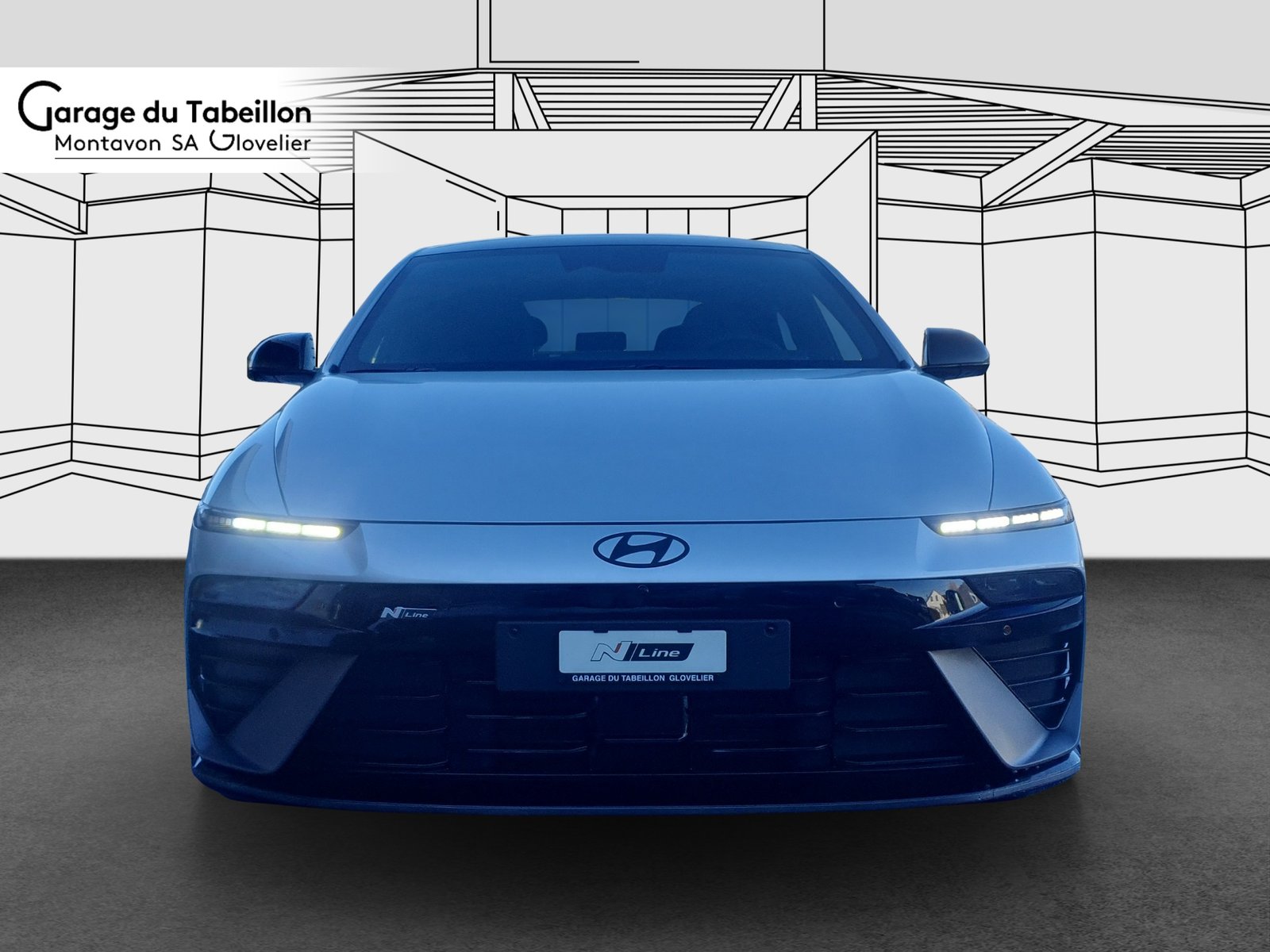 HYUNDAI Ioniq 6 N Line Sunroof 595 kms autonomie 4WD, Electric, New car, Automatic - 4
