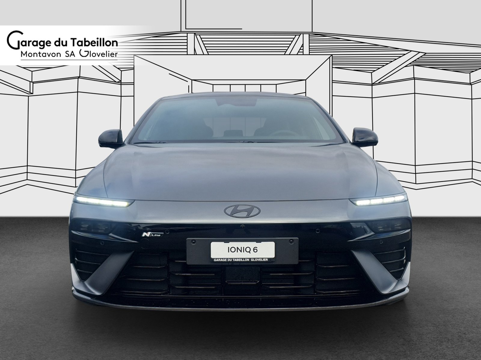 HYUNDAI Ioniq 6 N Line Sunroof 595 kms autonomie 4WD, Électrique, Voiture de démonstration, Automatique - 4