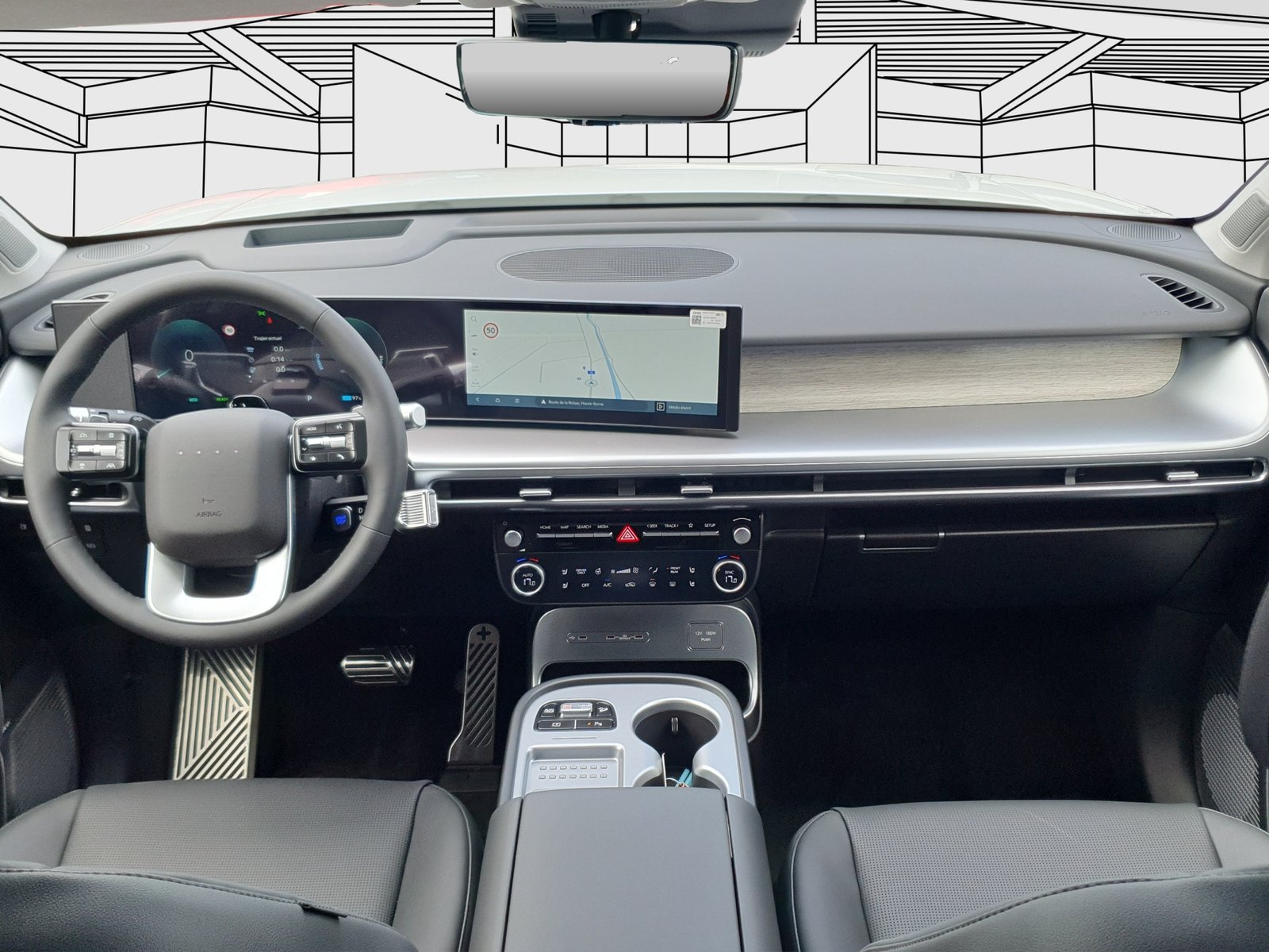 HYUNDAI Ioniq 9 Vertex 4WD 7pl. 620 kms d'autonomie, Électrique, Voiture nouvelle, Automatique - 6