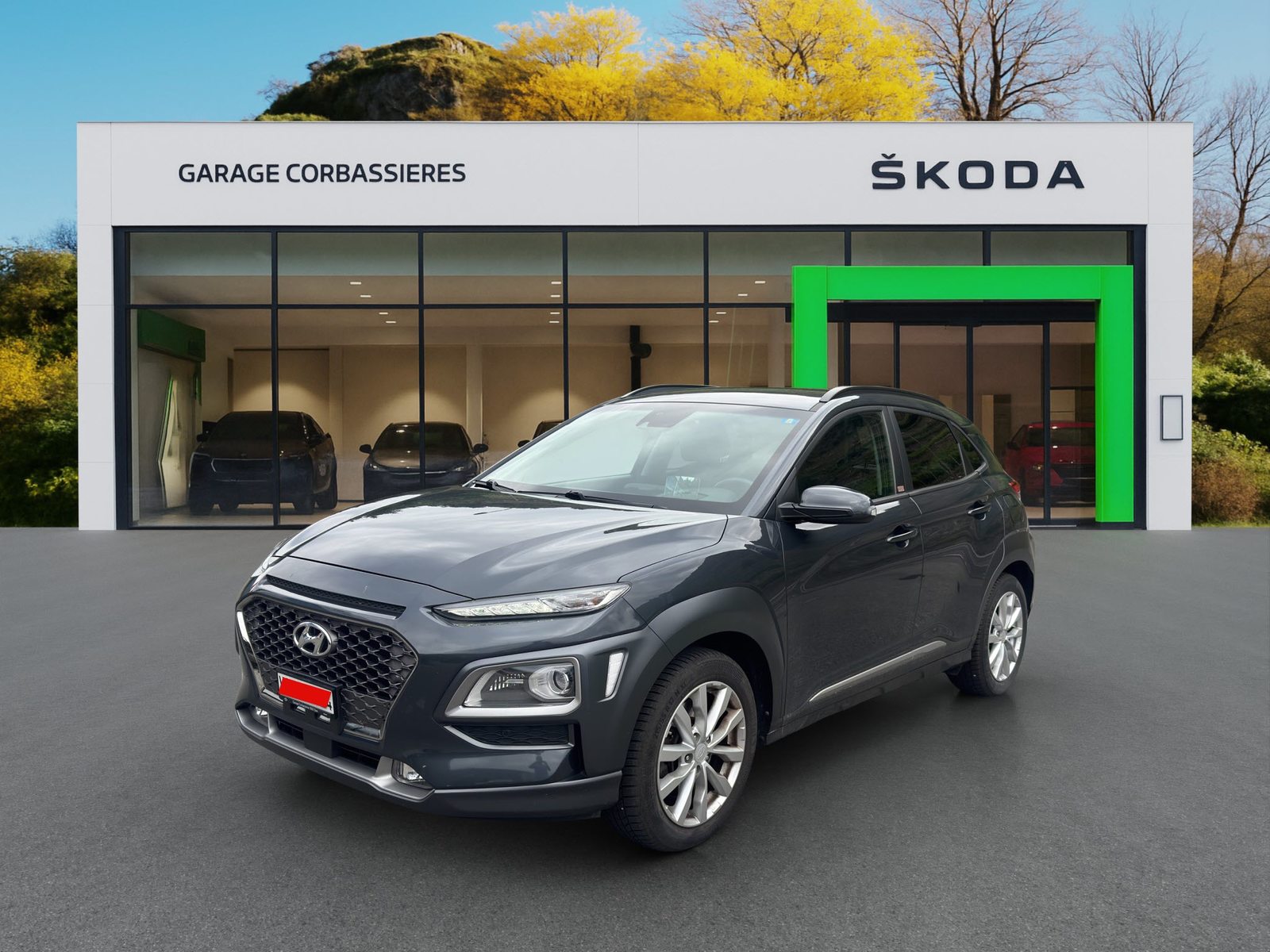 HYUNDAI Kona 1.6 T-GDI Vertex 4WD, Petrol, Second hand / Used, Automatic - 2