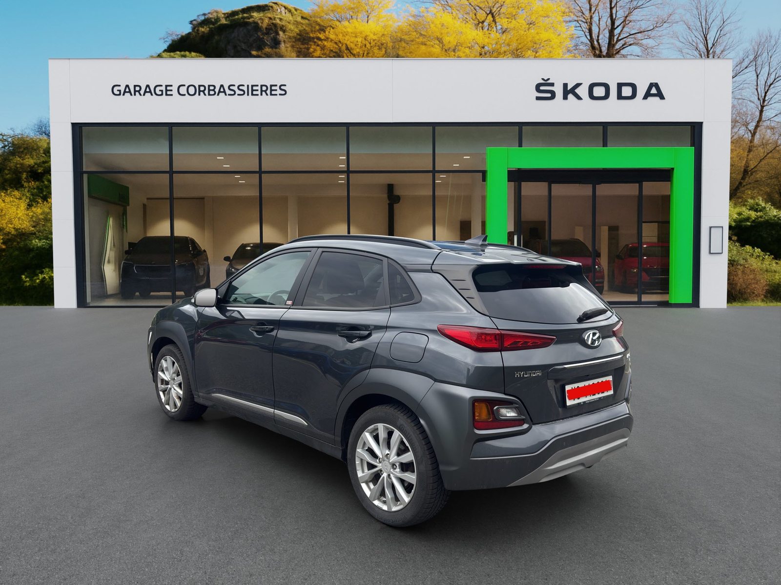 HYUNDAI Kona 1.6 T-GDI Vertex 4WD, Petrol, Second hand / Used, Automatic - 4