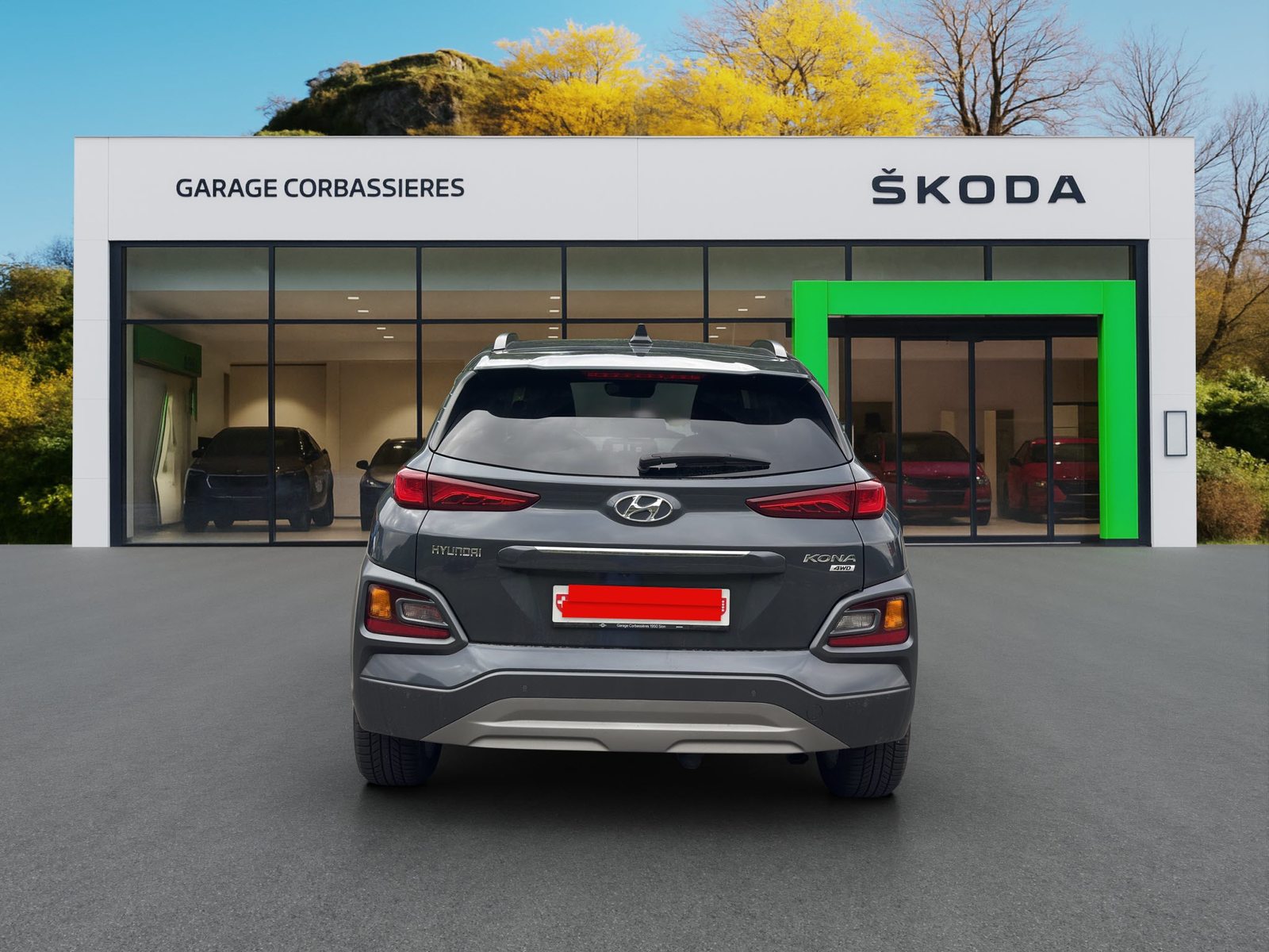 HYUNDAI Kona 1.6 T-GDI Vertex 4WD, Petrol, Second hand / Used, Automatic - 5