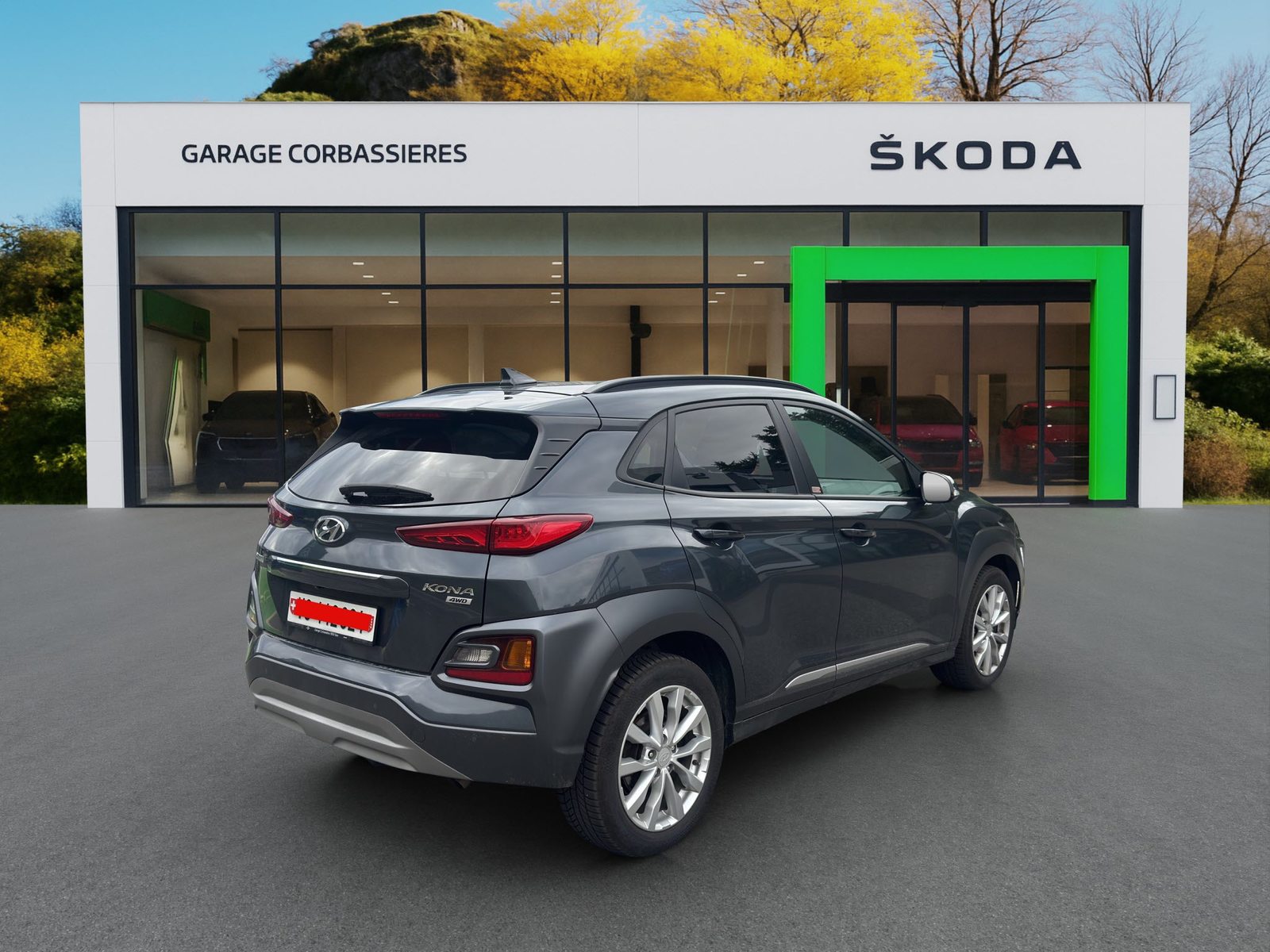 HYUNDAI Kona 1.6 T-GDI Vertex 4WD, Petrol, Second hand / Used, Automatic - 6