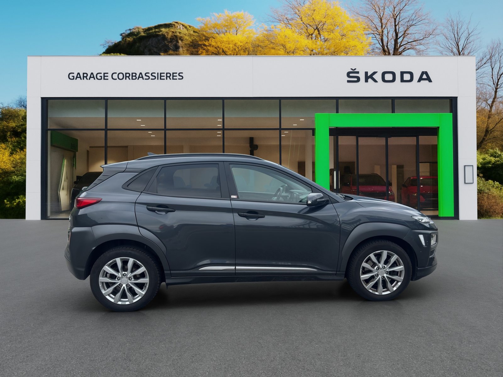 HYUNDAI Kona 1.6 T-GDI Vertex 4WD, Petrol, Second hand / Used, Automatic - 7