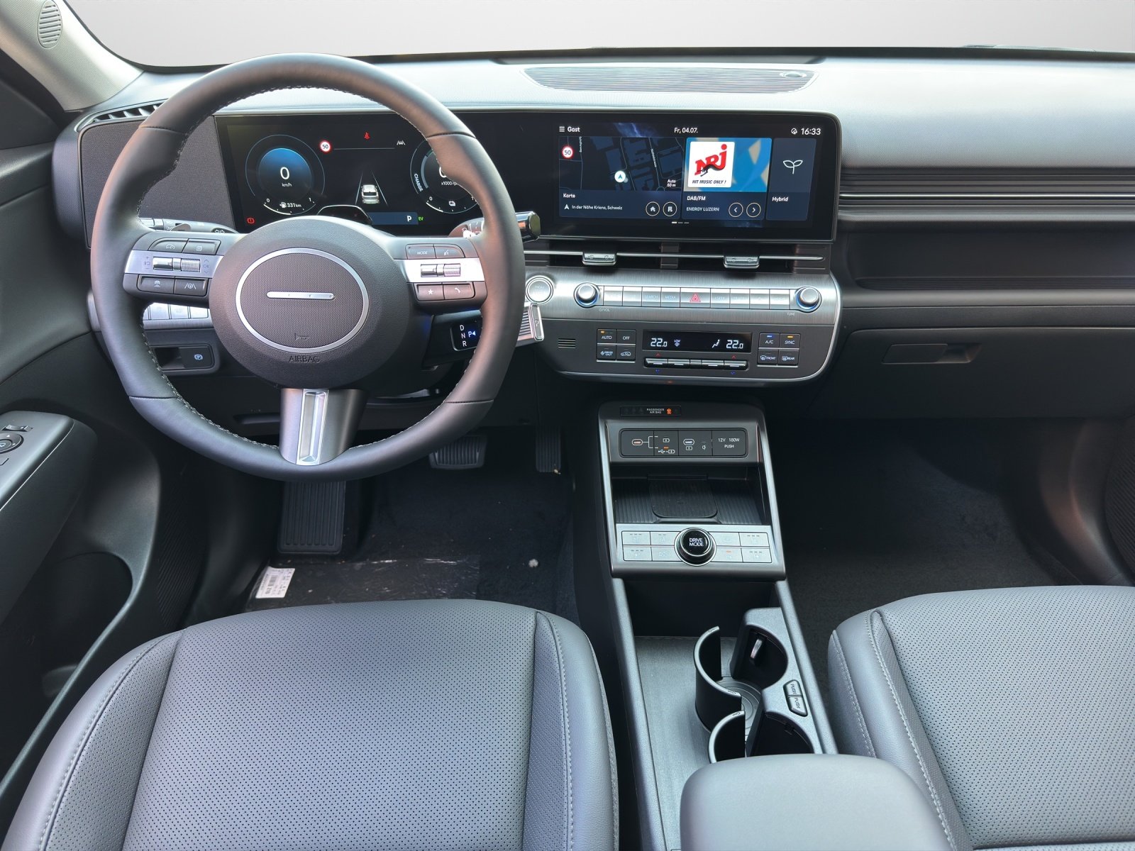 HYUNDAI Kona 1.6 GDi Hybrid Vertex, Voll-Hybrid Benzin/Elektro, Neues Fahrzeug mit Tageszulassung, Automatik - 6