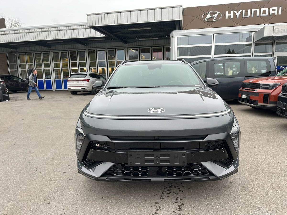 HYUNDAI Kona 1.6 GDi HEV N Line DCT, Voll-Hybrid Benzin/Elektro, Neuwagen, Automatik - 2