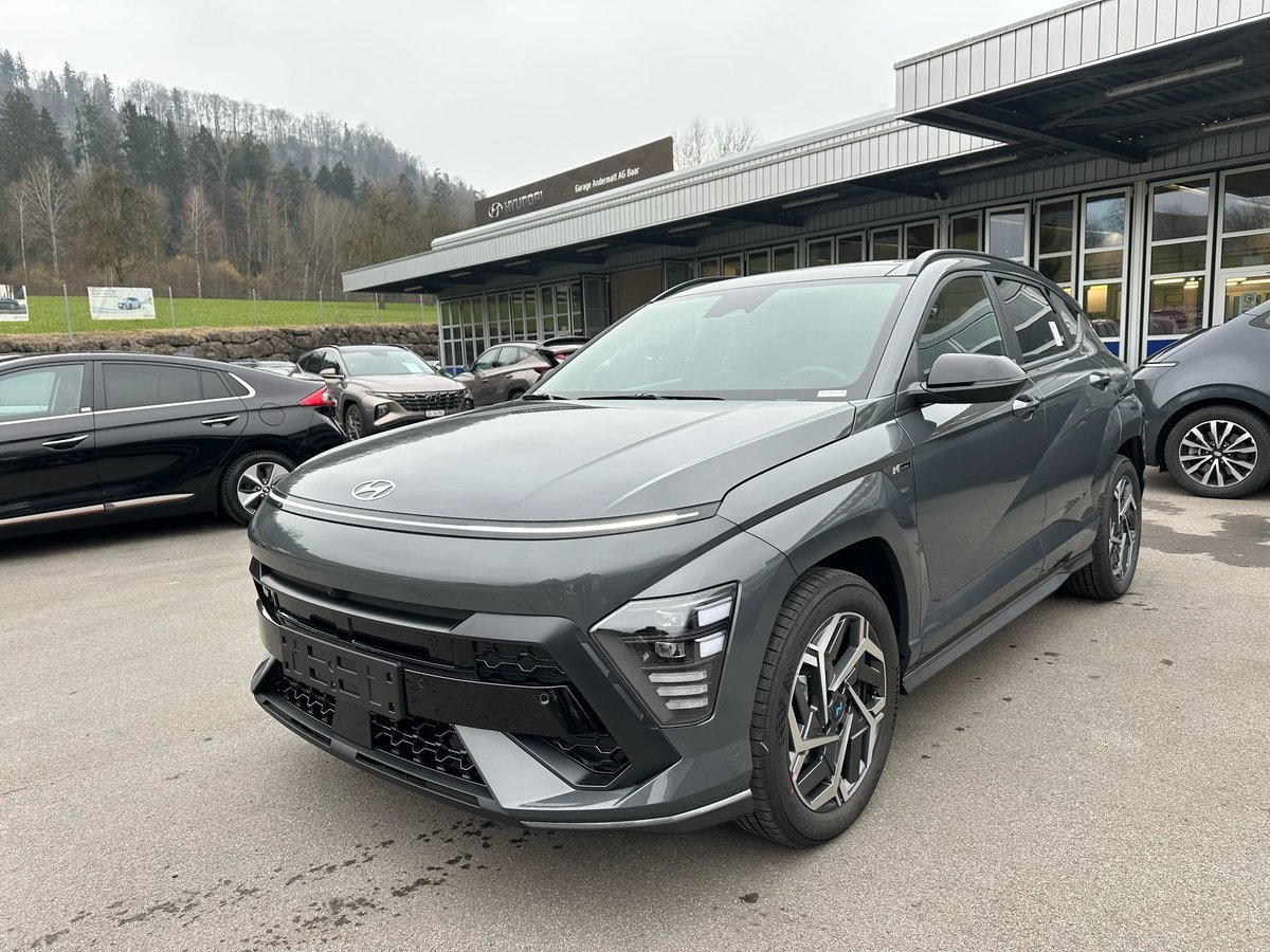 HYUNDAI Kona 1.6 GDi HEV N Line DCT, Voll-Hybrid Benzin/Elektro, Neuwagen, Automatik - 3