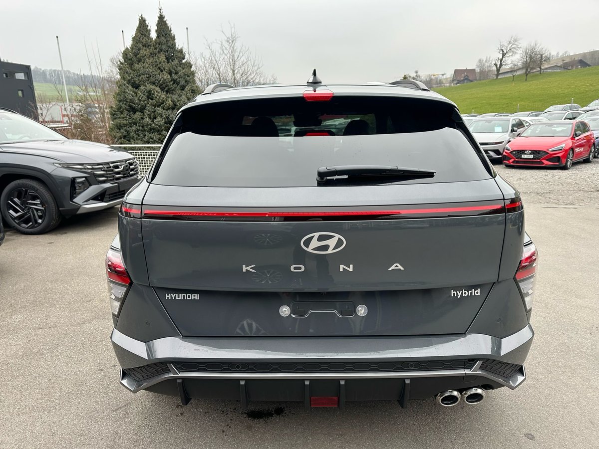 HYUNDAI Kona 1.6 GDi HEV N Line DCT, Voll-Hybrid Benzin/Elektro, Neuwagen, Automatik - 6