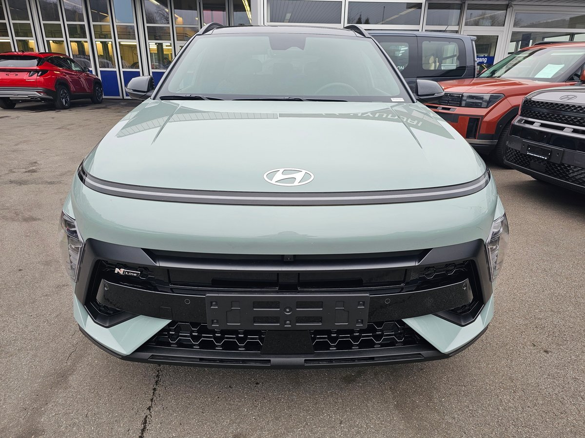 HYUNDAI Kona 1.6 GDi HEV N Line DCT, Voll-Hybrid Benzin/Elektro, Neuwagen, Automatik - 2