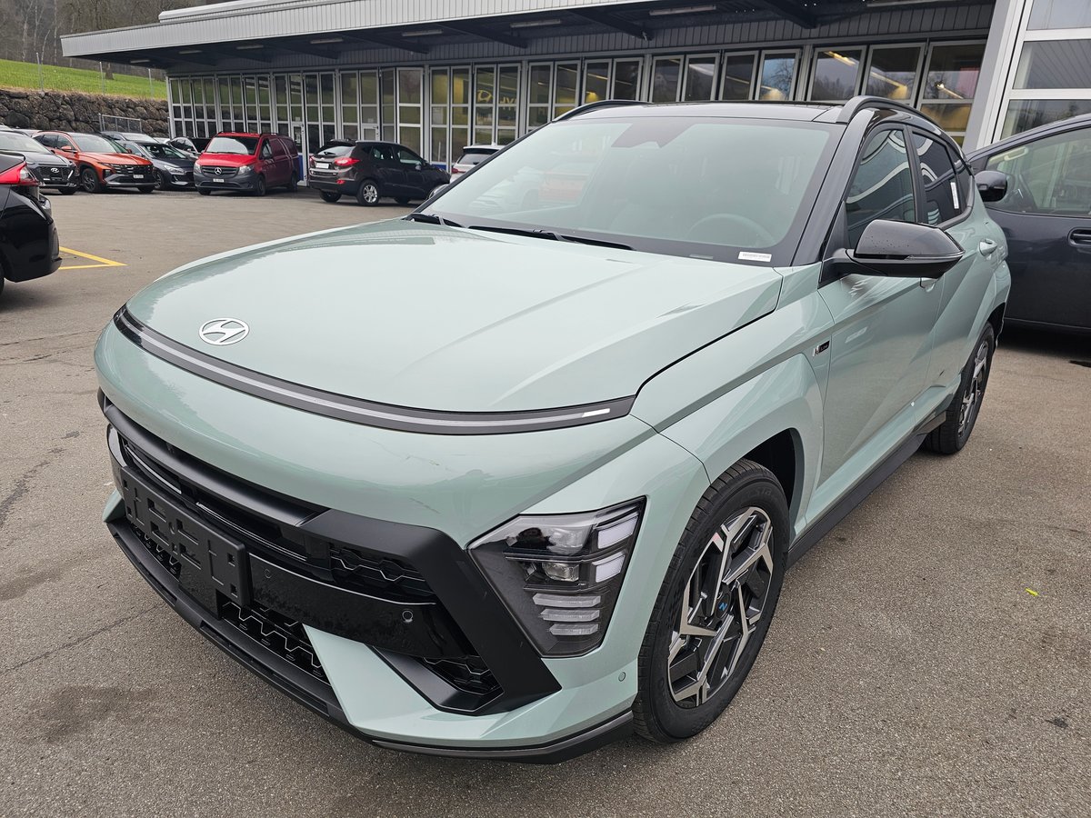 HYUNDAI Kona 1.6 GDi HEV N Line DCT, Voll-Hybrid Benzin/Elektro, Neuwagen, Automatik - 3