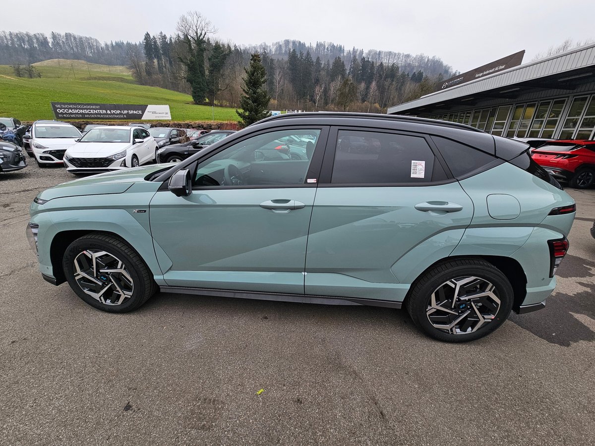 HYUNDAI Kona 1.6 GDi HEV N Line DCT, Voll-Hybrid Benzin/Elektro, Neuwagen, Automatik - 4