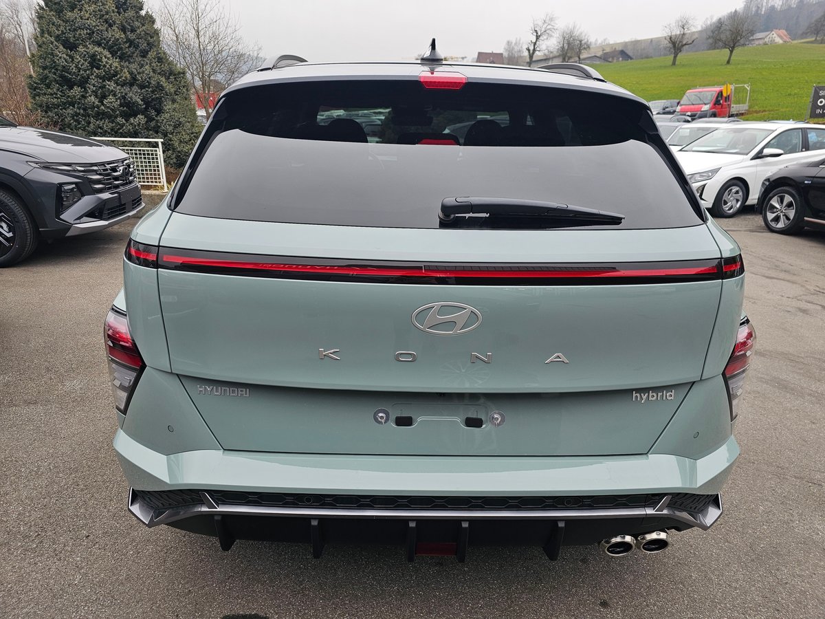 HYUNDAI Kona 1.6 GDi HEV N Line DCT, Voll-Hybrid Benzin/Elektro, Neuwagen, Automatik - 6