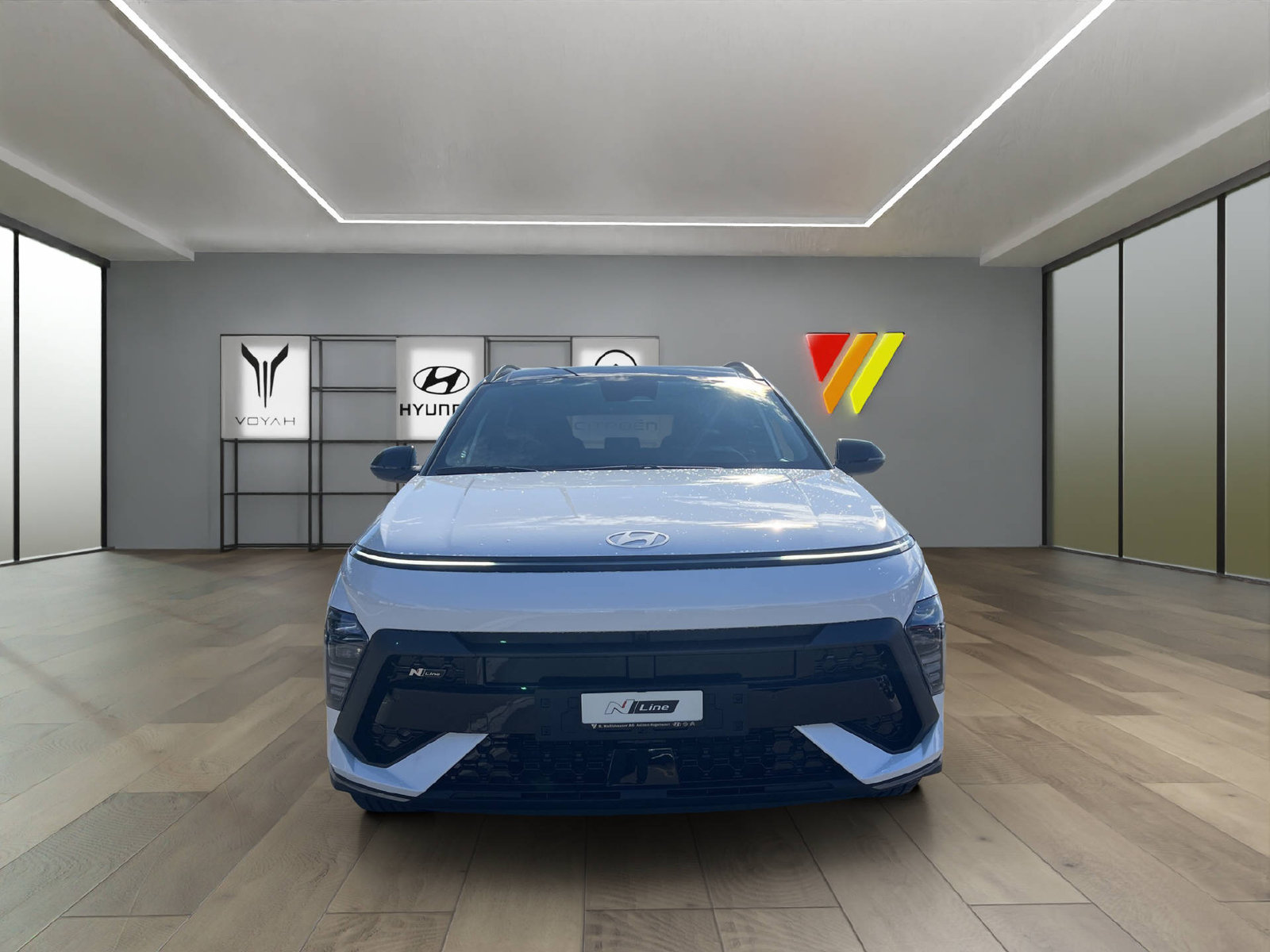 HYUNDAI Kona 1.6 GDi Hybrid N-Line, Voll-Hybrid Benzin/Elektro, Neuwagen, Automatik - 3