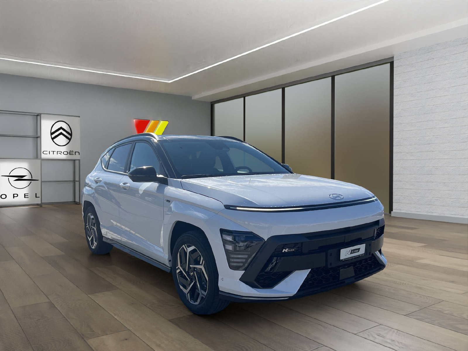 HYUNDAI Kona 1.6 GDi Hybrid N-Line, Voll-Hybrid Benzin/Elektro, Neuwagen, Automatik - 4
