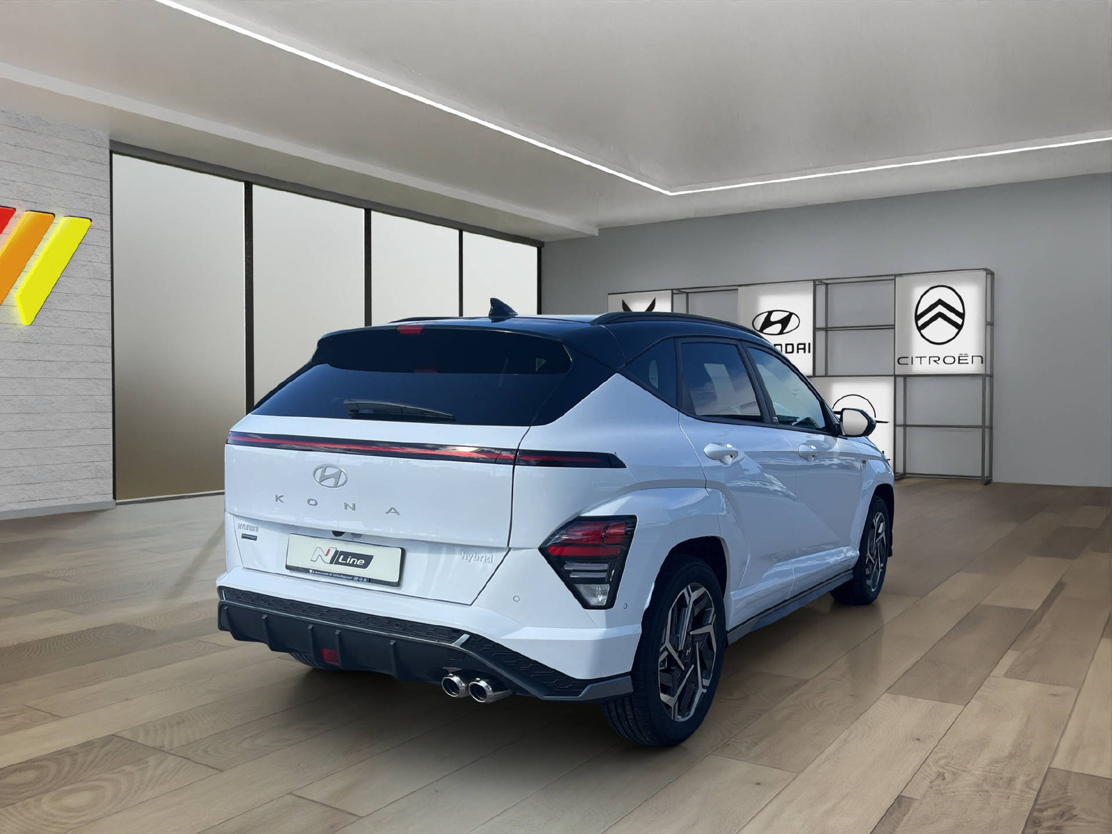 HYUNDAI Kona 1.6 GDi Hybrid N-Line, Voll-Hybrid Benzin/Elektro, Neuwagen, Automatik - 6
