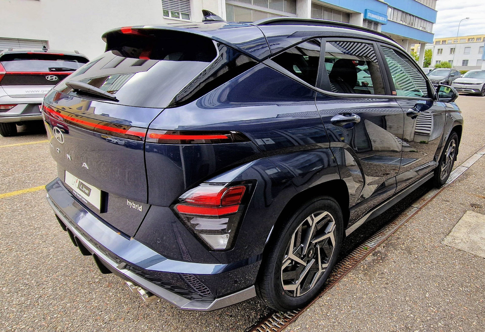 HYUNDAI Kona 1.6 GDi Hybrid N-Line, Voll-Hybrid Benzin/Elektro, Neuwagen, Automatik - 4