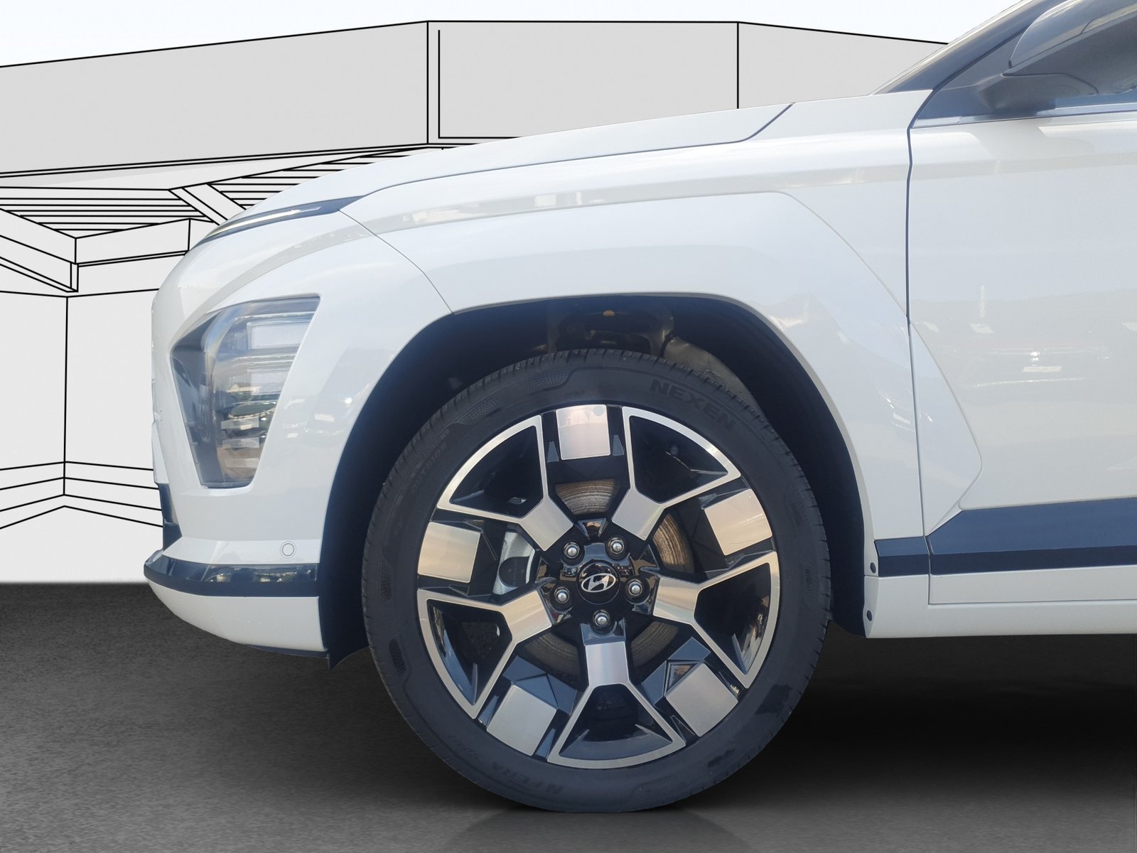 HYUNDAI Kona Electric NEW Vertex Design 514 kms autonomie, Électrique, Voiture nouvelle, Automatique - 6