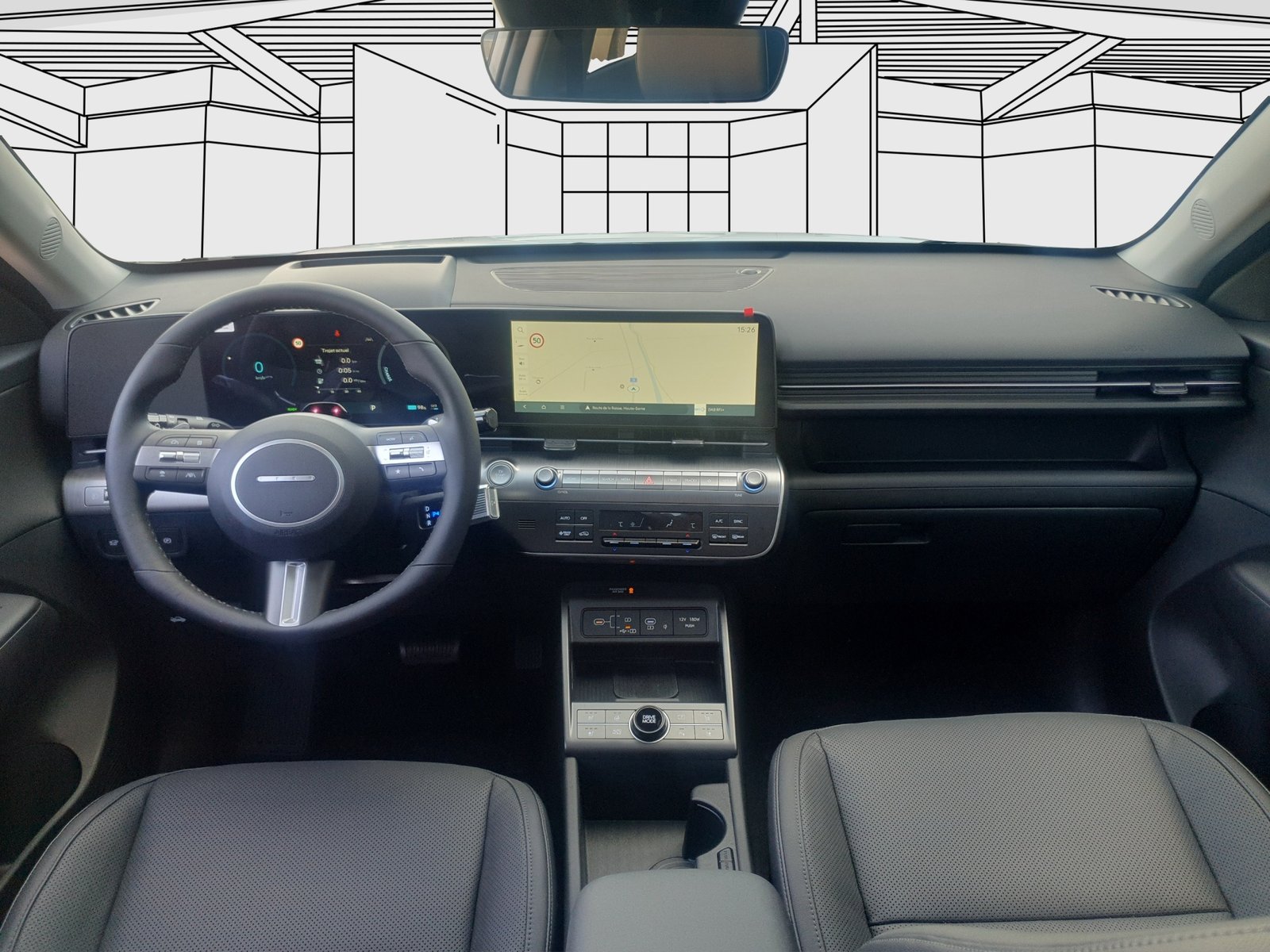 HYUNDAI Kona Electric NEW Vertex Design 514 kms autonomie, Électrique, Voiture nouvelle, Automatique - 7