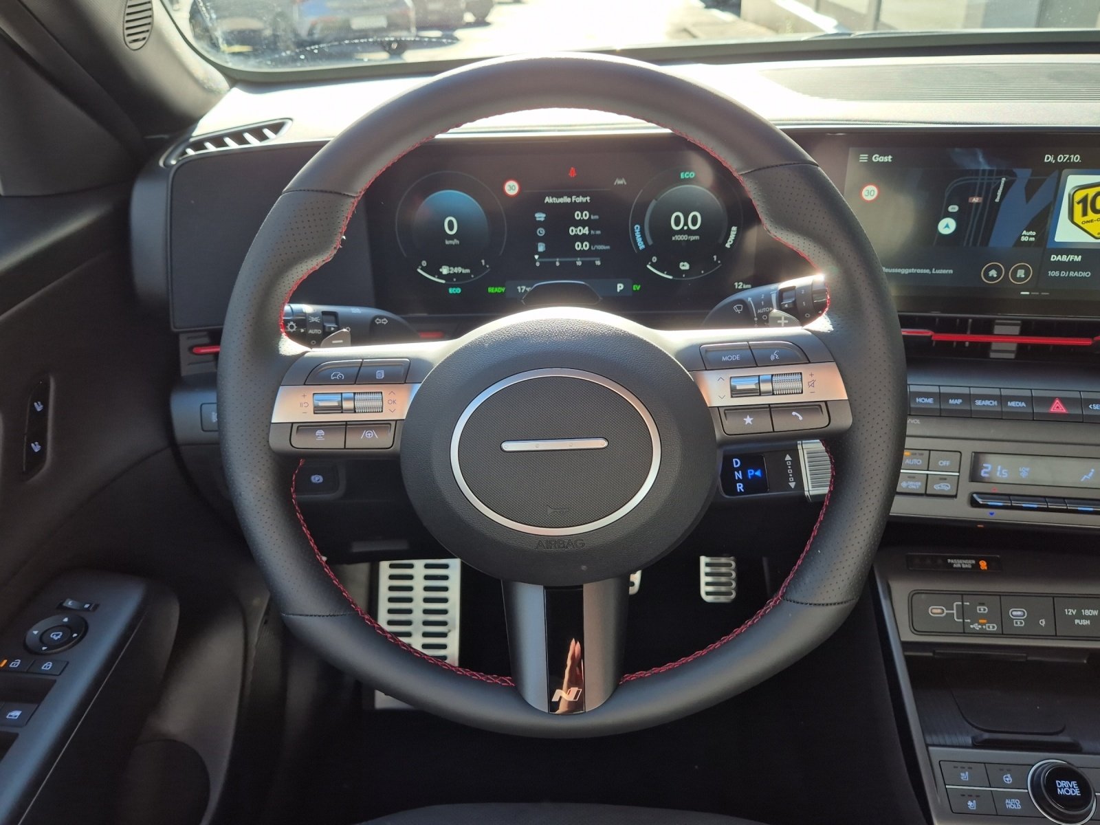 HYUNDAI Kona 1.6 GDi Hybrid N-Line, Voll-Hybrid Benzin/Elektro, Neuwagen, Automatik - 7