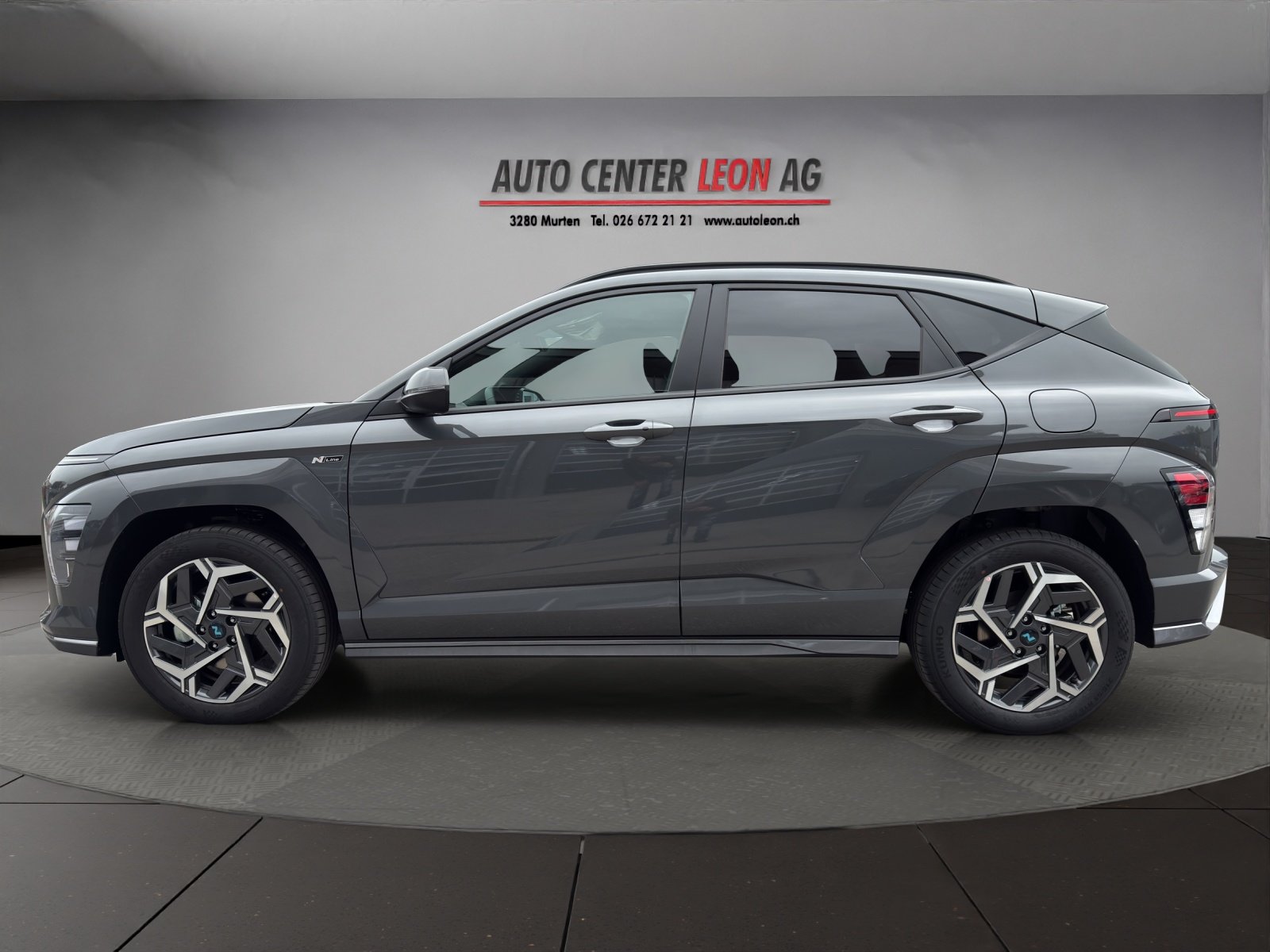 HYUNDAI Kona 1.6 GDi HEV N Line DCT, Voll-Hybrid Benzin/Elektro, Neuwagen, Automatik - 2