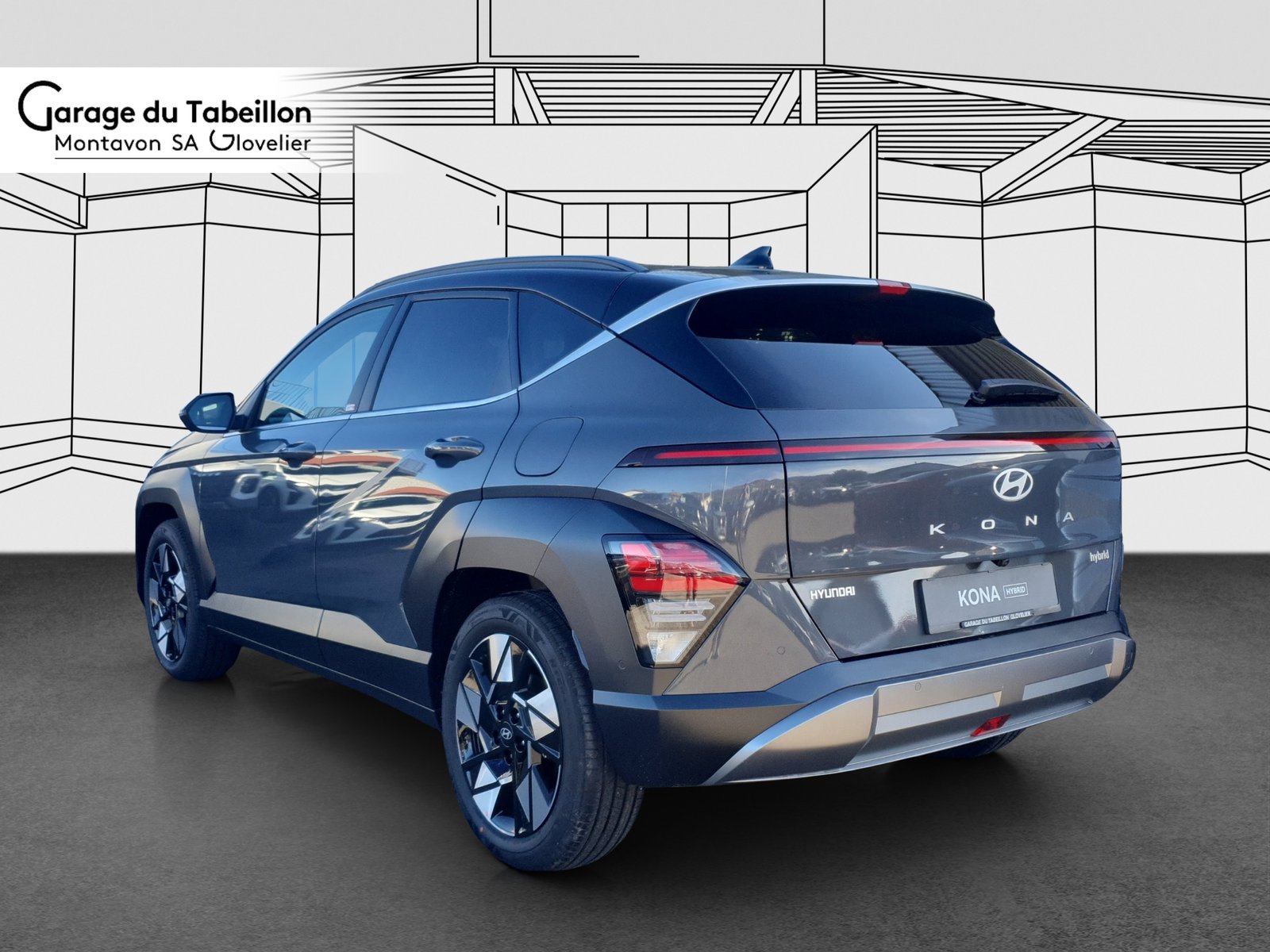 HYUNDAI Kona 1.6 GDi Hybrid NEW Vertex Auto., Hybride Intégral Essence/Électricité, Voiture nouvelle, Automatique - 3
