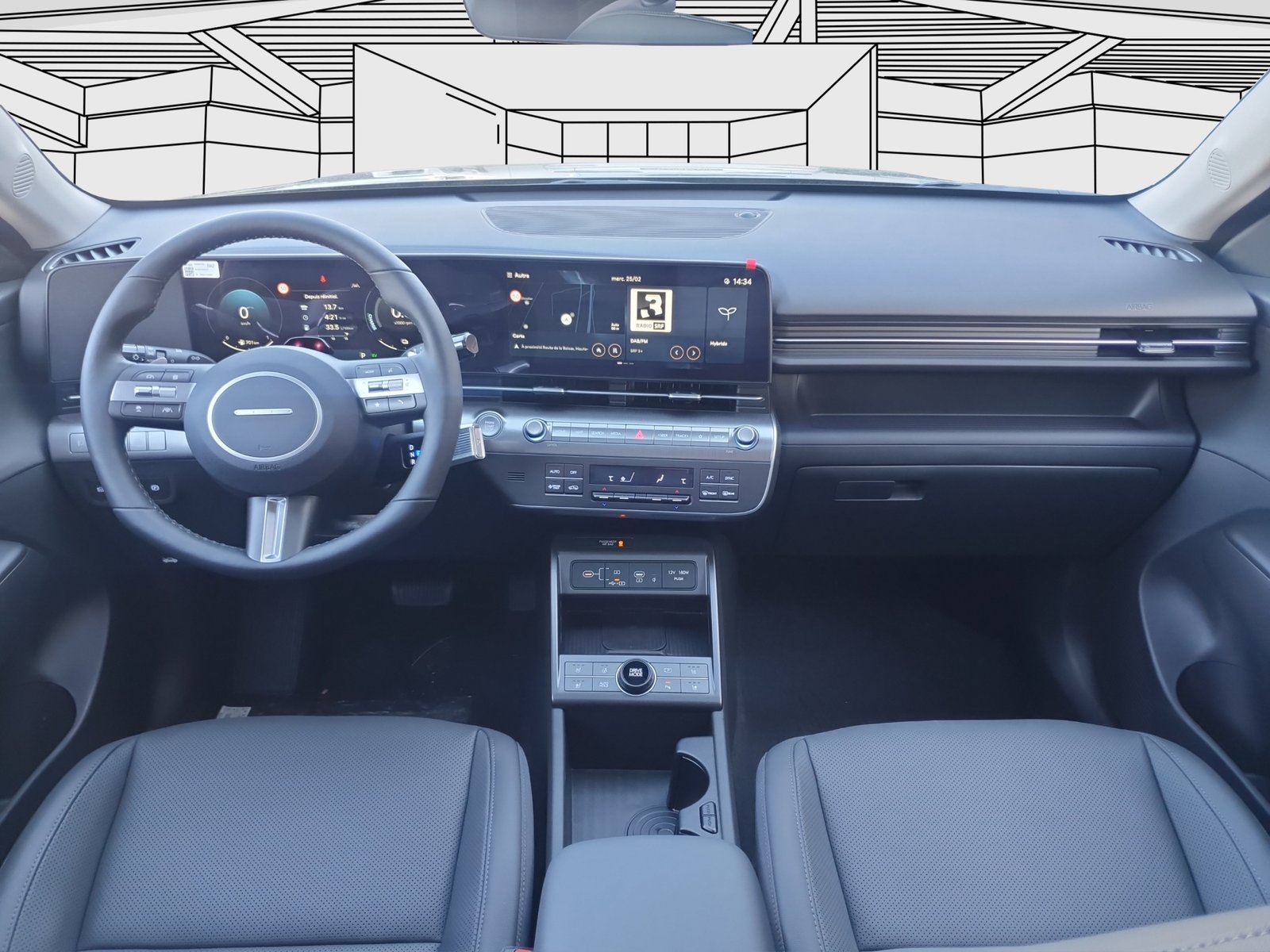 HYUNDAI Kona 1.6 GDi Hybrid NEW Vertex Auto., Hybride Intégral Essence/Électricité, Voiture nouvelle, Automatique - 7