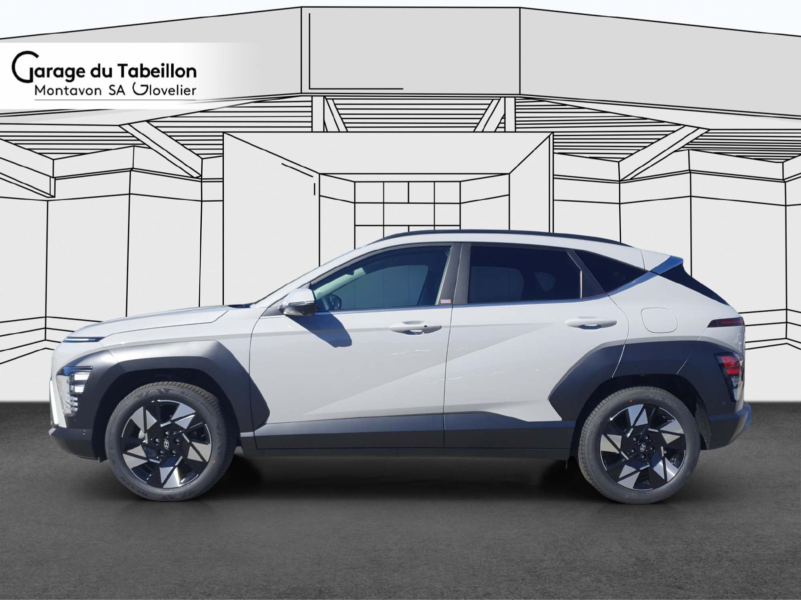 HYUNDAI Kona 1.6 GDi Hybrid NEW Amplia Auto., Voll-Hybrid Benzin/Elektro, Neuwagen, Automatik - 2