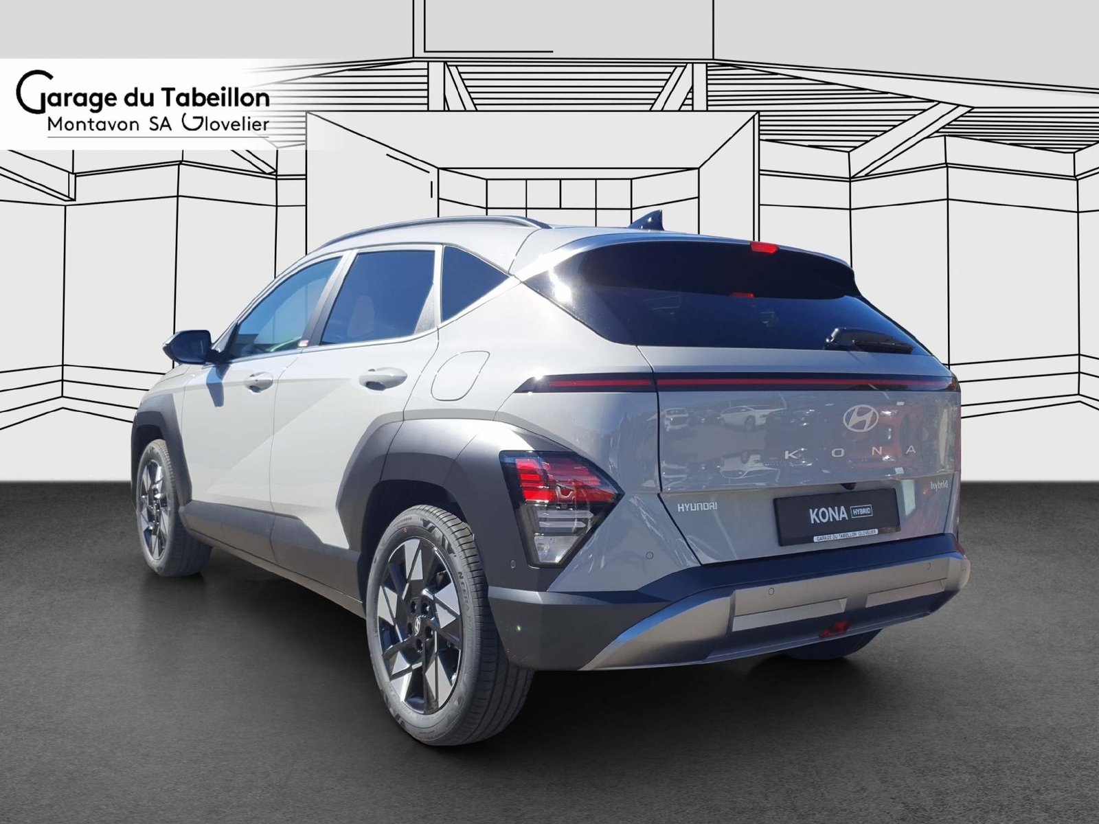 HYUNDAI Kona 1.6 GDi Hybrid NEW Amplia Auto., Voll-Hybrid Benzin/Elektro, Neuwagen, Automatik - 3