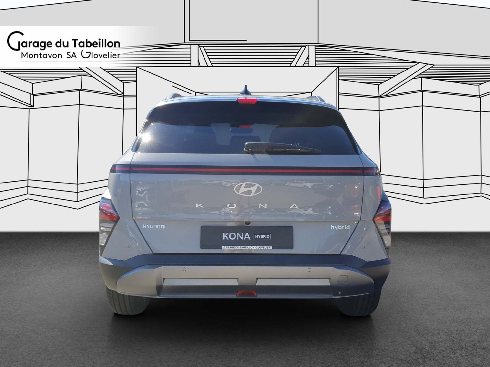 HYUNDAI Kona 1.6 GDi Hybrid NEW Amplia Auto., Voll-Hybrid Benzin/Elektro, Neuwagen, Automatik - 5