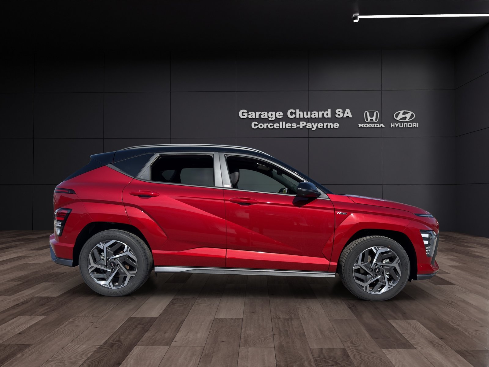 HYUNDAI Kona 1.6 GDi HEV N Line DCT, Hybride Intégral Essence/Électricité, Voiture nouvelle, Automatique - 4