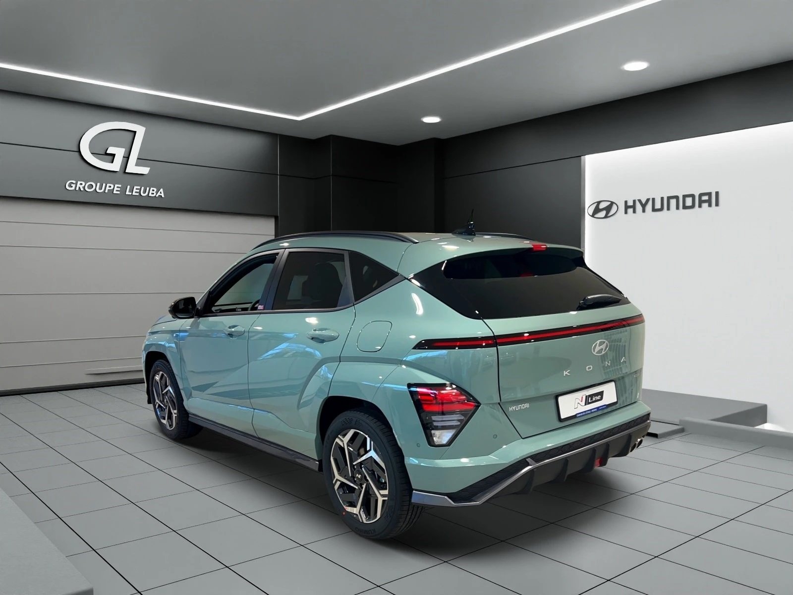 HYUNDAI Kona 1.6 GDi HEV N Line DCT, Voll-Hybrid Benzin/Elektro, Neuwagen, Automatik - 2