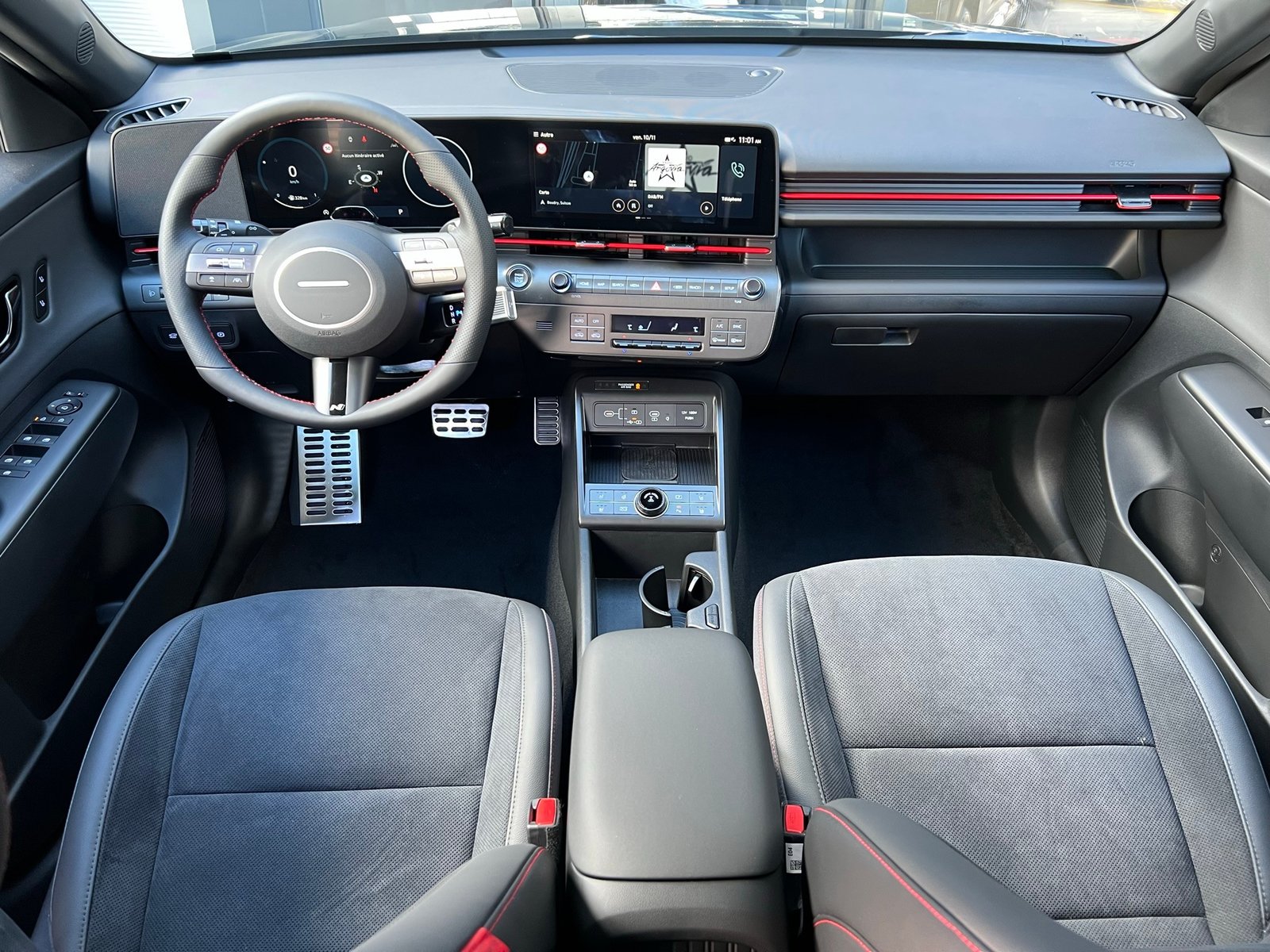 HYUNDAI Kona 1.6 GDi HEV N Line DCT, Voll-Hybrid Benzin/Elektro, Neuwagen, Automatik - 7