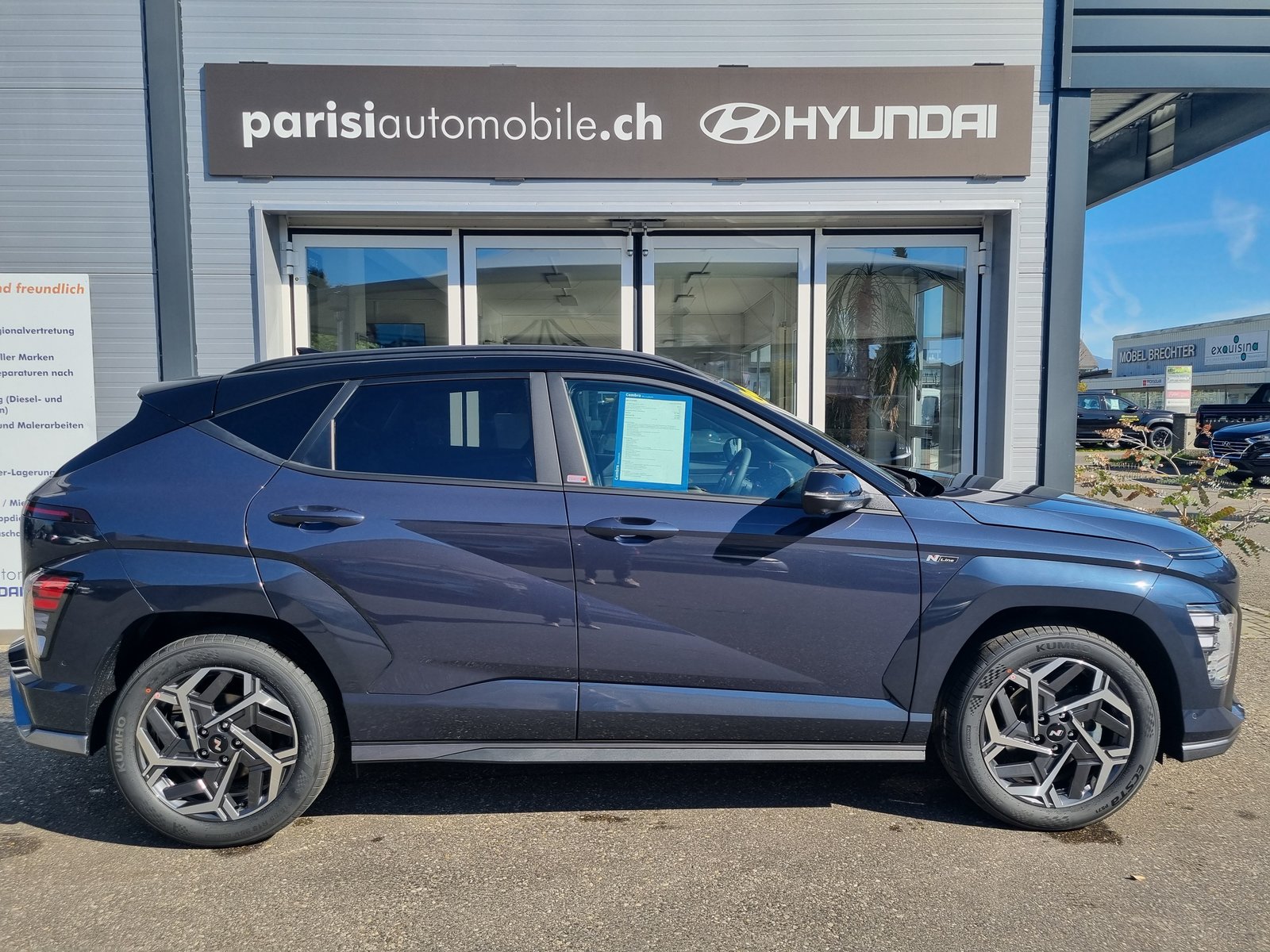 HYUNDAI Kona 1.6 GDi HEV N Line DCT, Voll-Hybrid Benzin/Elektro, Neuwagen, Automatik - 4